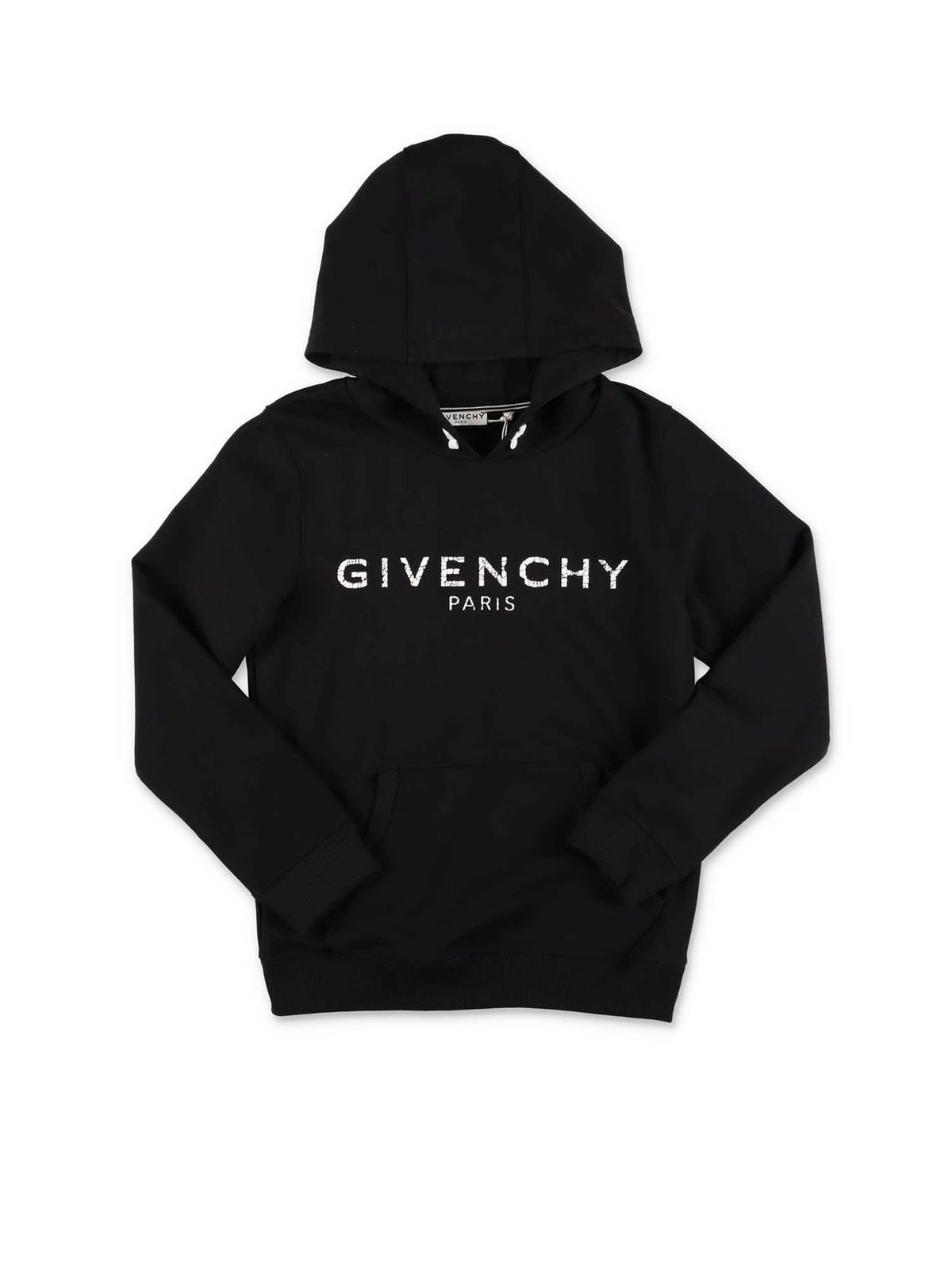 Sweatshirts & Sweaters Givenchy - Givenchy Kids hoodie in black - H2523909B