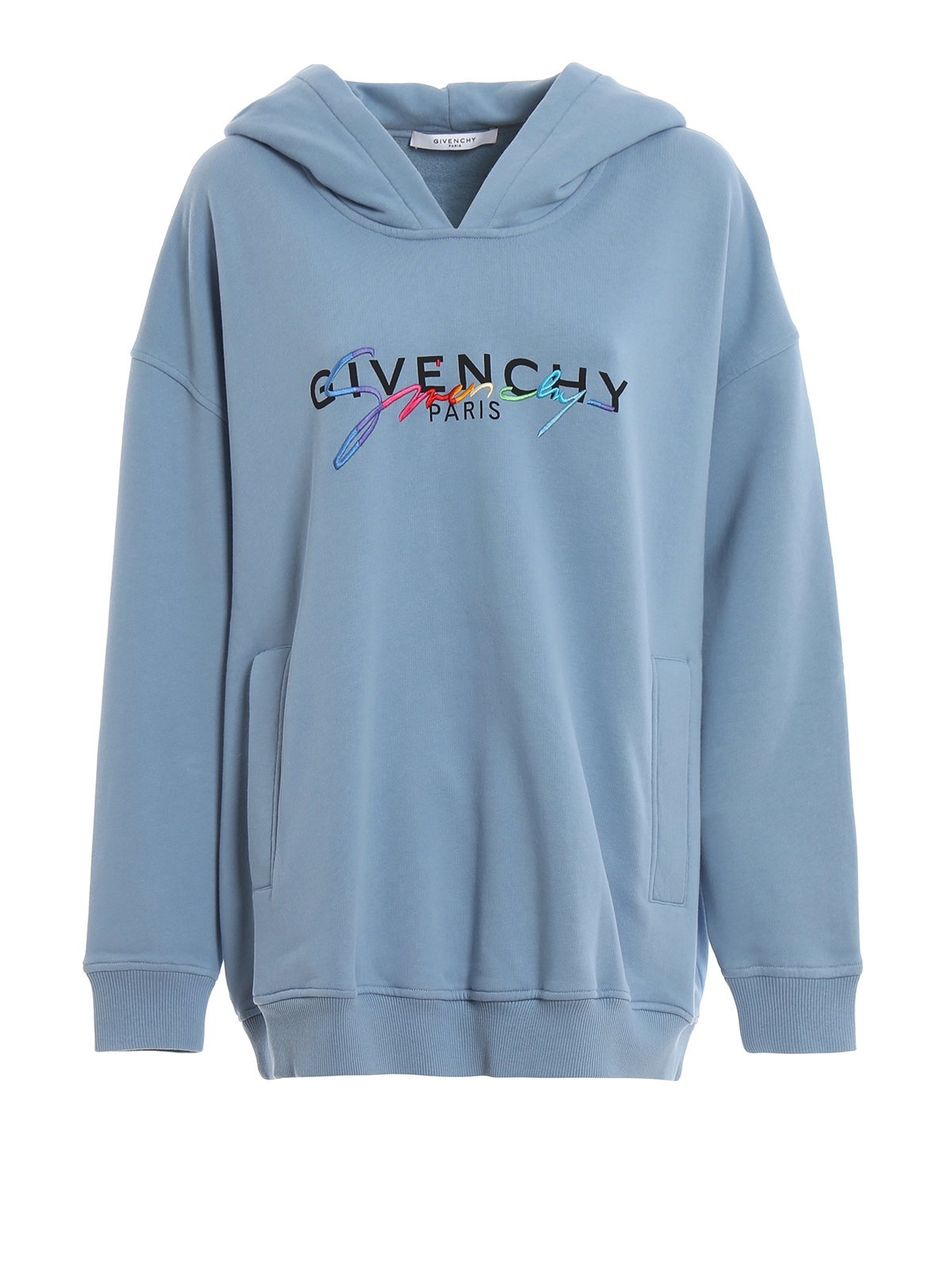 light blue givenchy hoodie