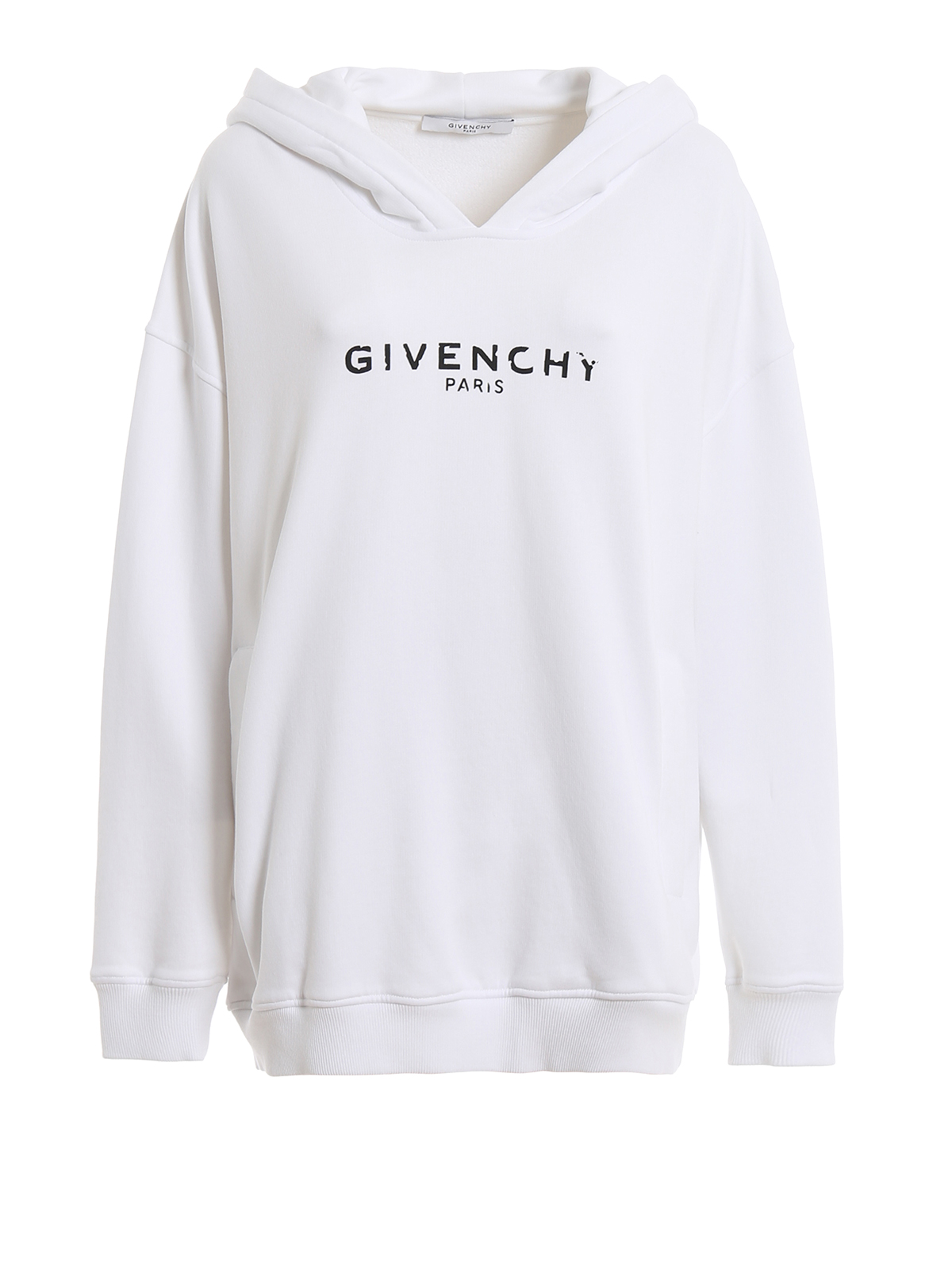 Sweatshirts & Sweaters Givenchy - Oversize white hoodie - BWJ00B3Z0Y100