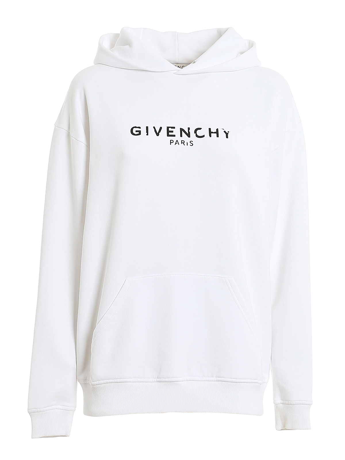 Givenchy - Vintage logo print cotton sweatshirt - Sweatshirts ...