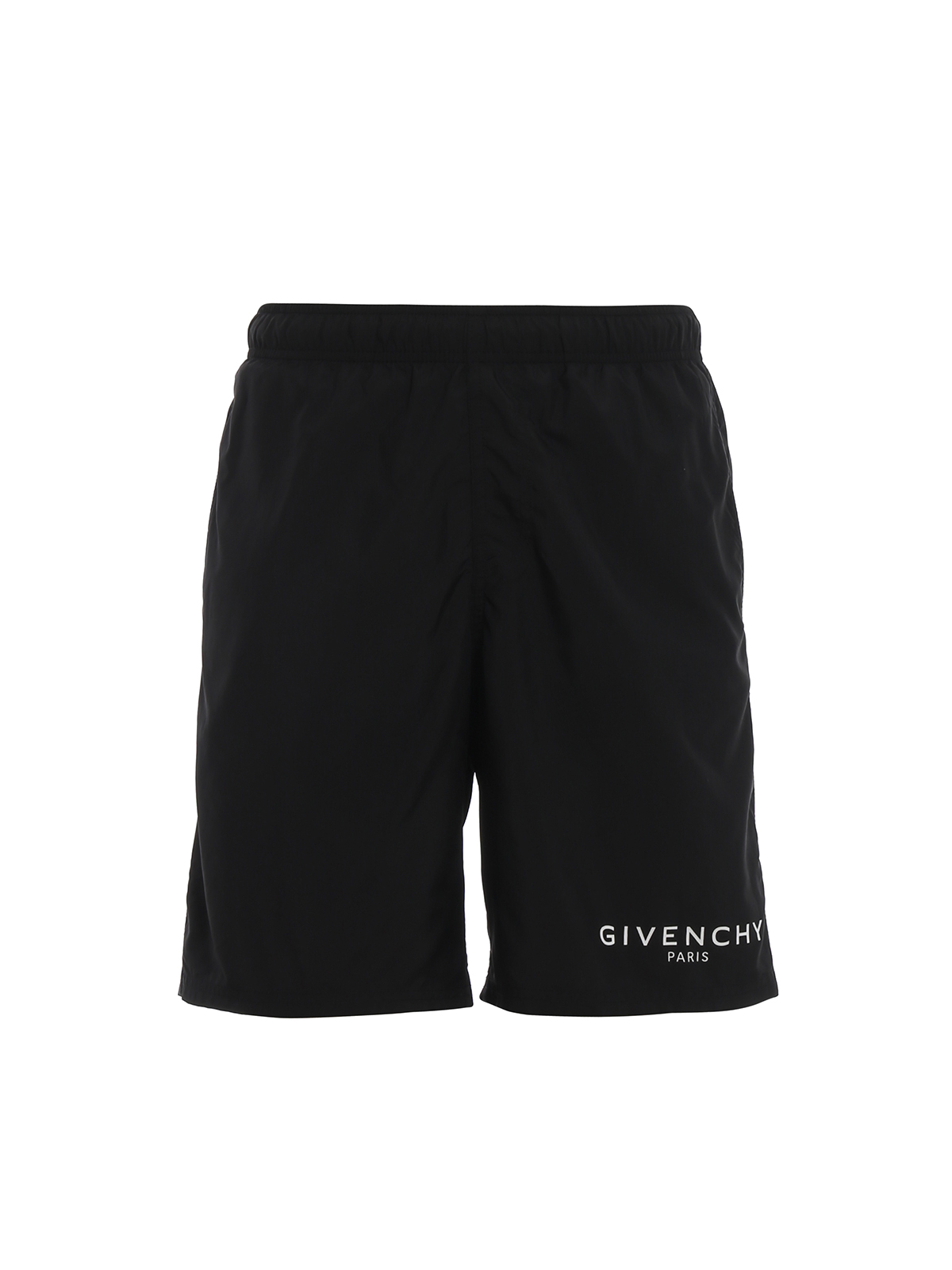 black givenchy swim shorts