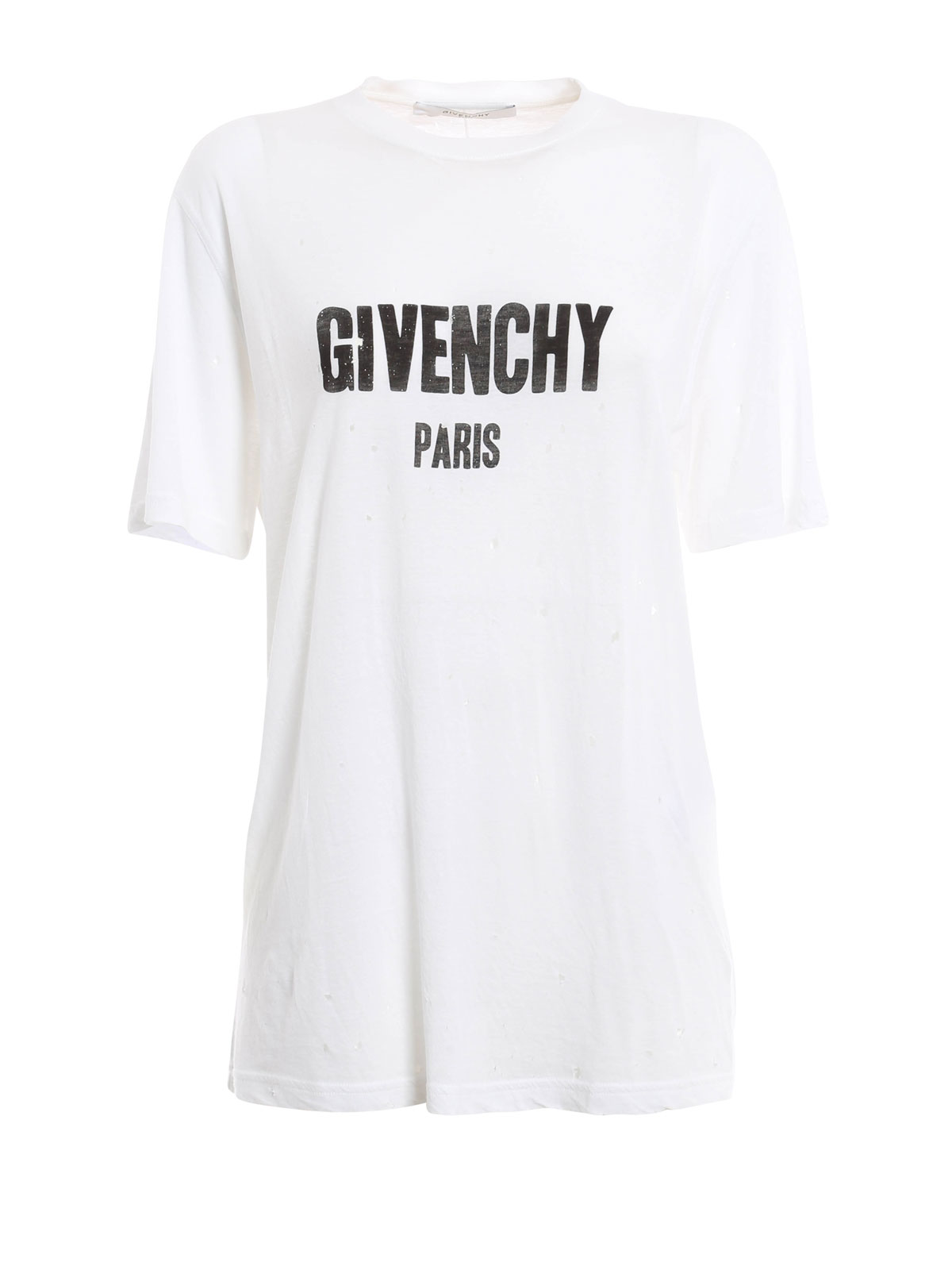 Givenchy T Shirt Mit Locher T Shirts 16p Ikrix Com