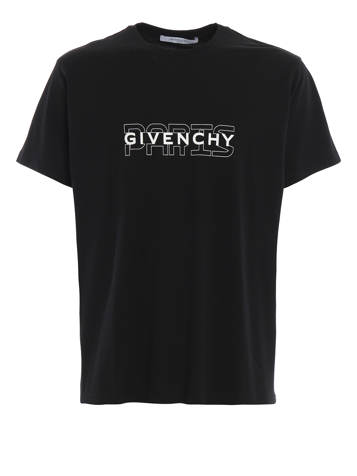 T-shirts Givenchy - Logo print cotton Tee - BM70SS3002001 | iKRIX.com