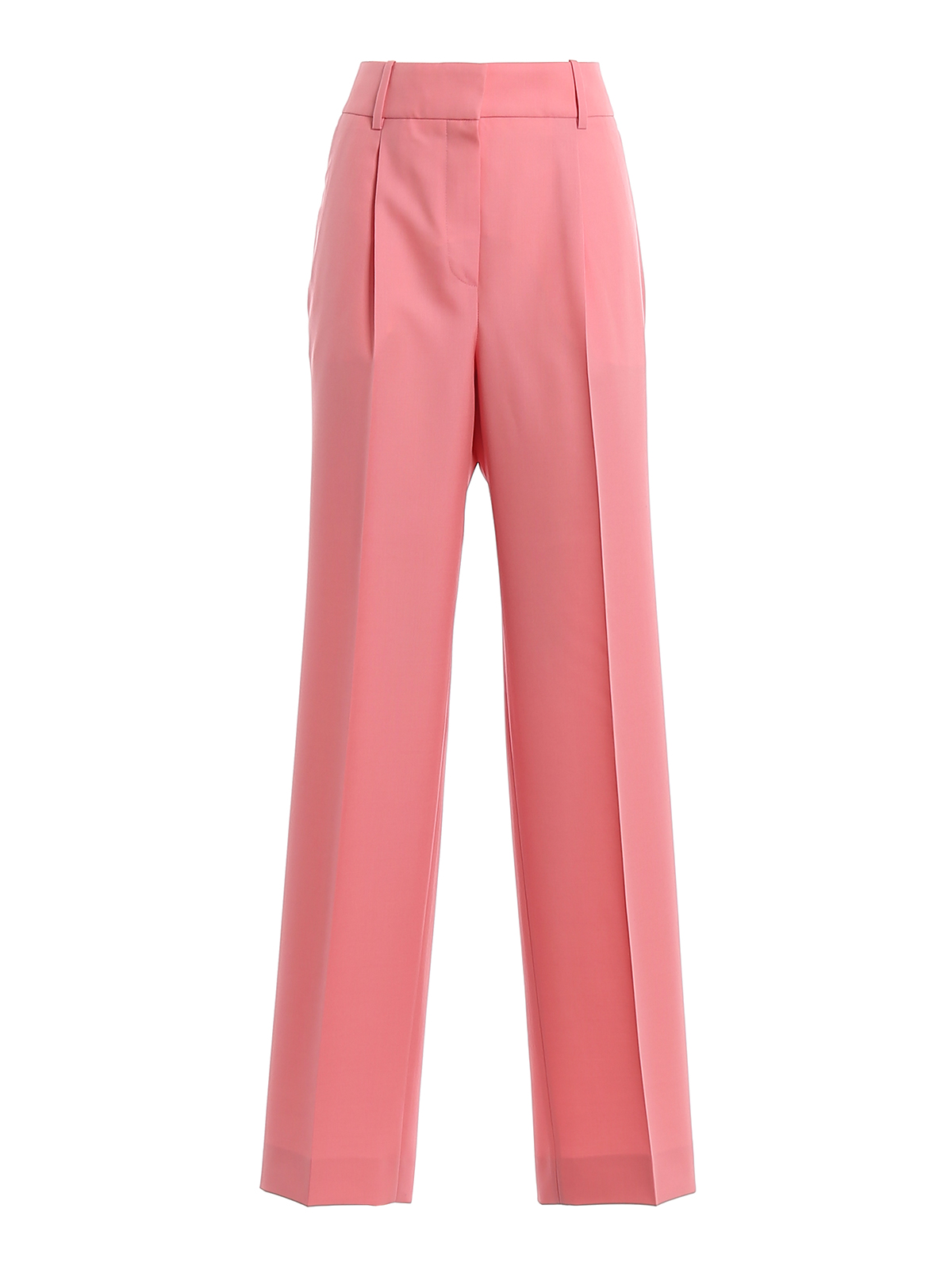 GIVENCHY WOOL WIDE LEG TROUSERS