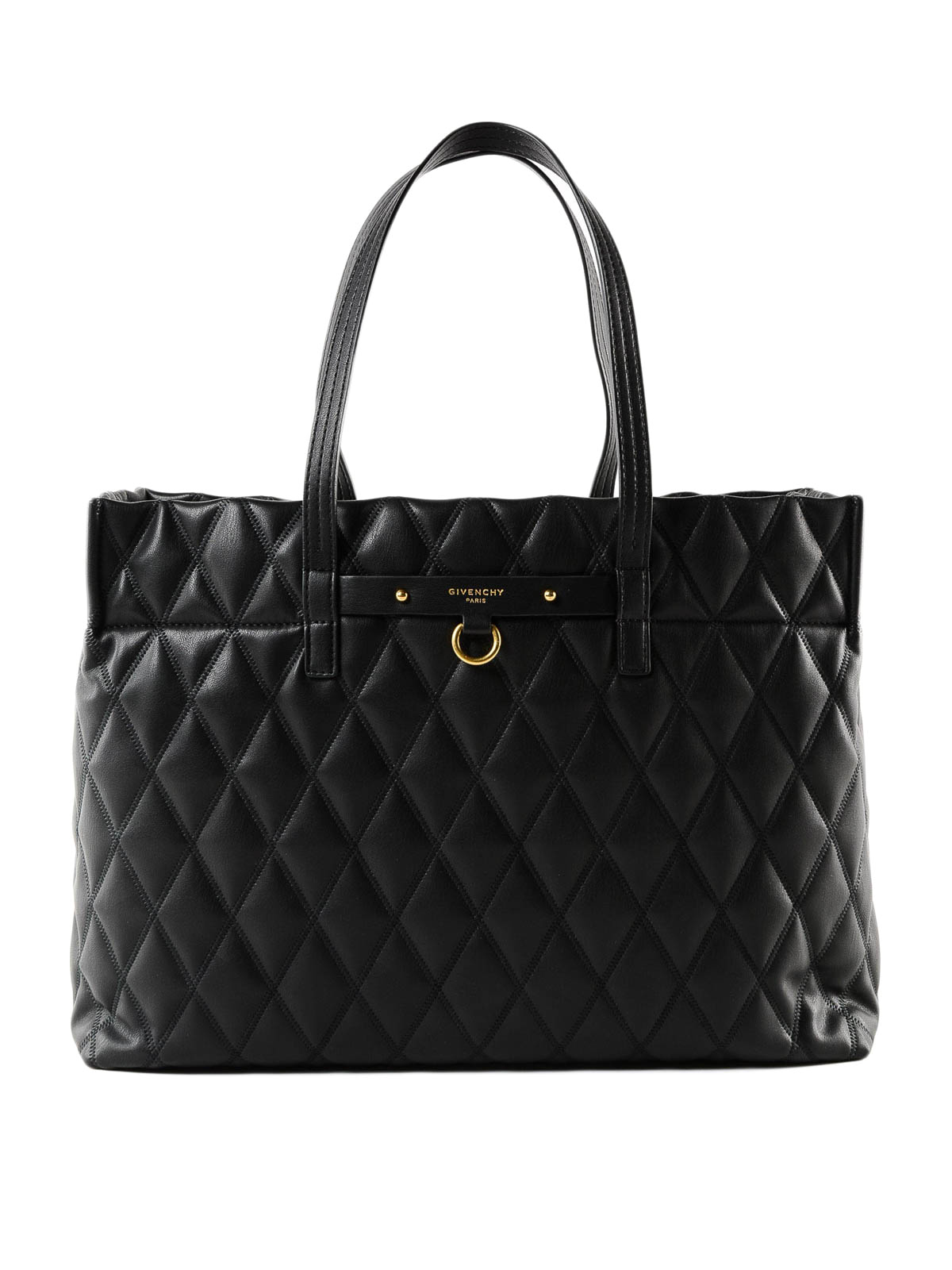 Givenchy - Duo quilted black tote bag - totes bags - BB506RB0CK001