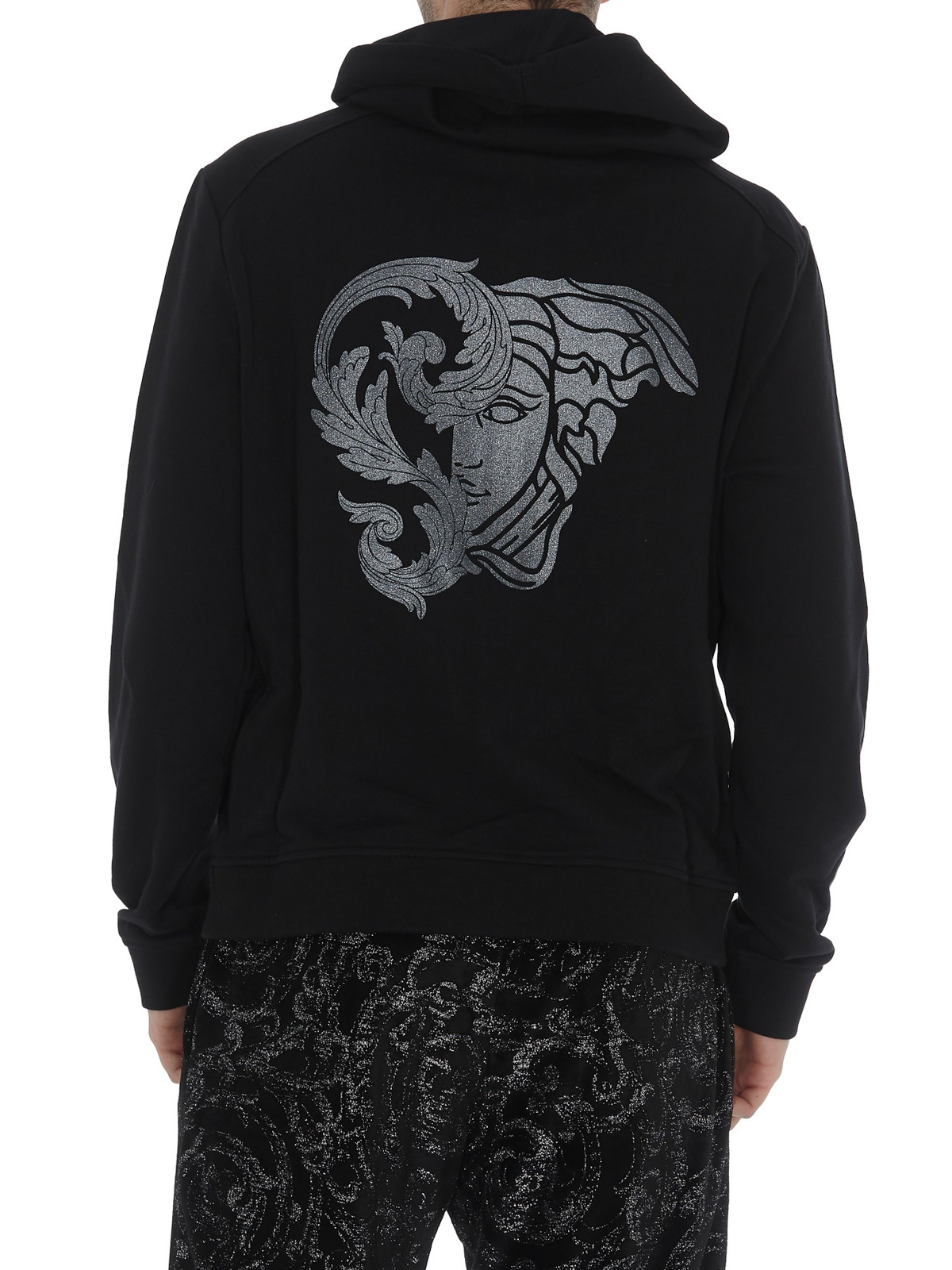 versace collection hoodie