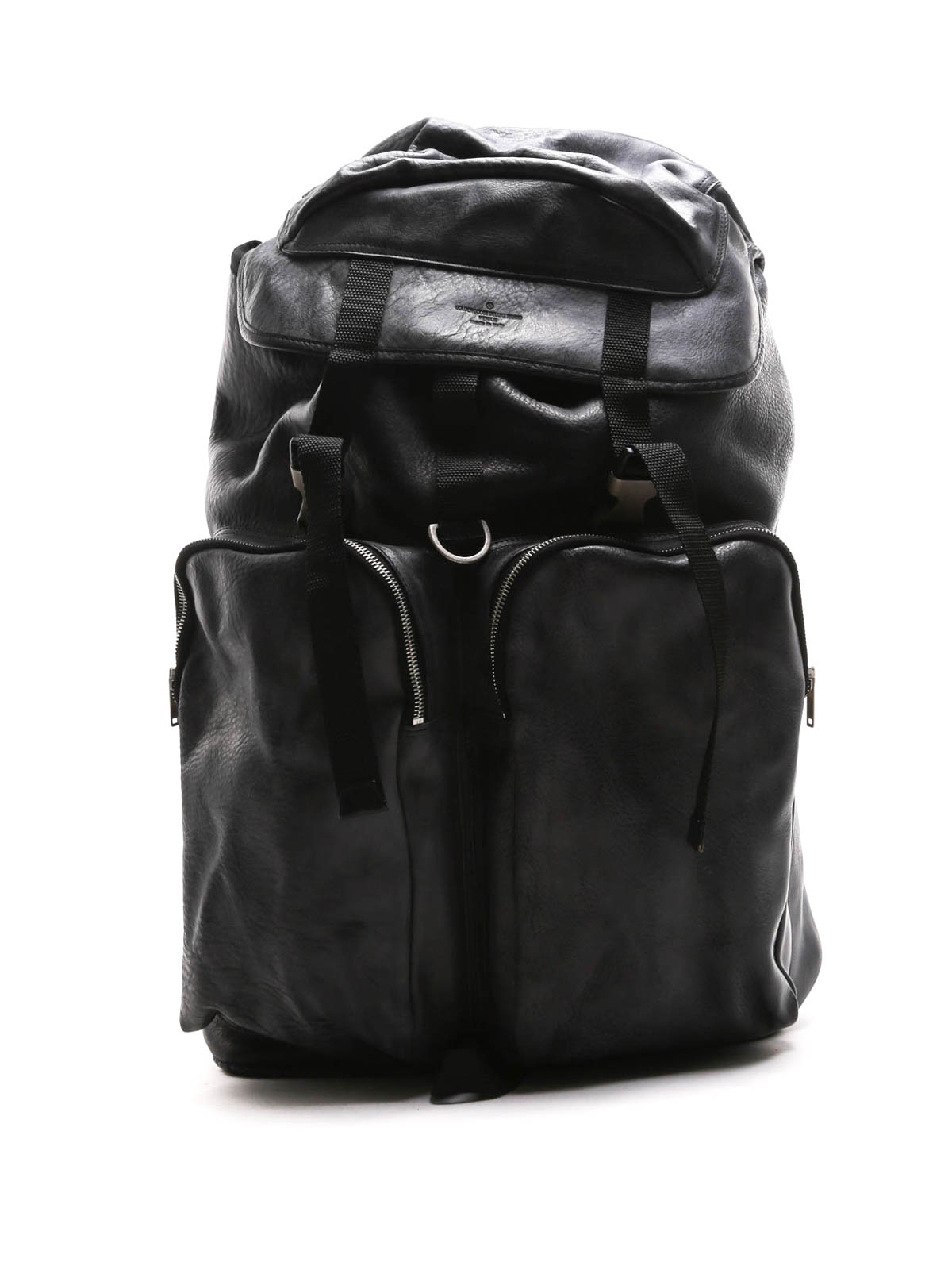 Golden Goose - Vintage effect leather big backpack - backpacks - G29MA726A5