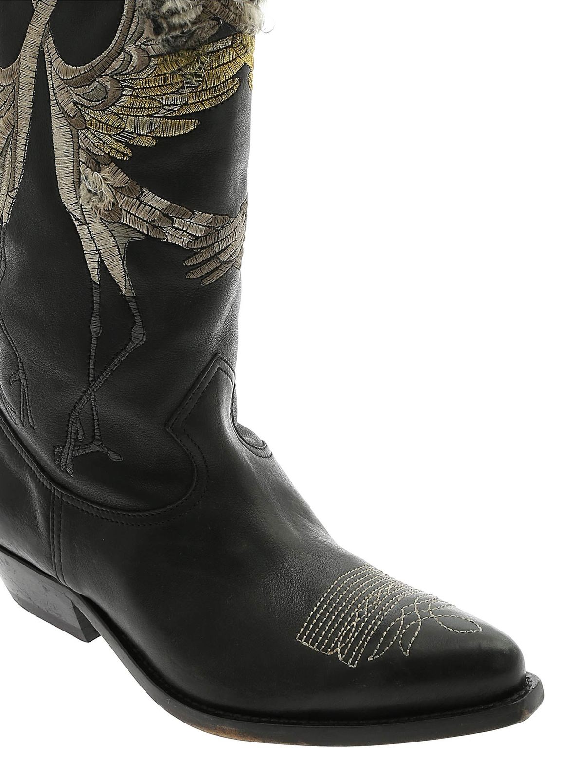 Golden Goose - Wish Star texan boots in 