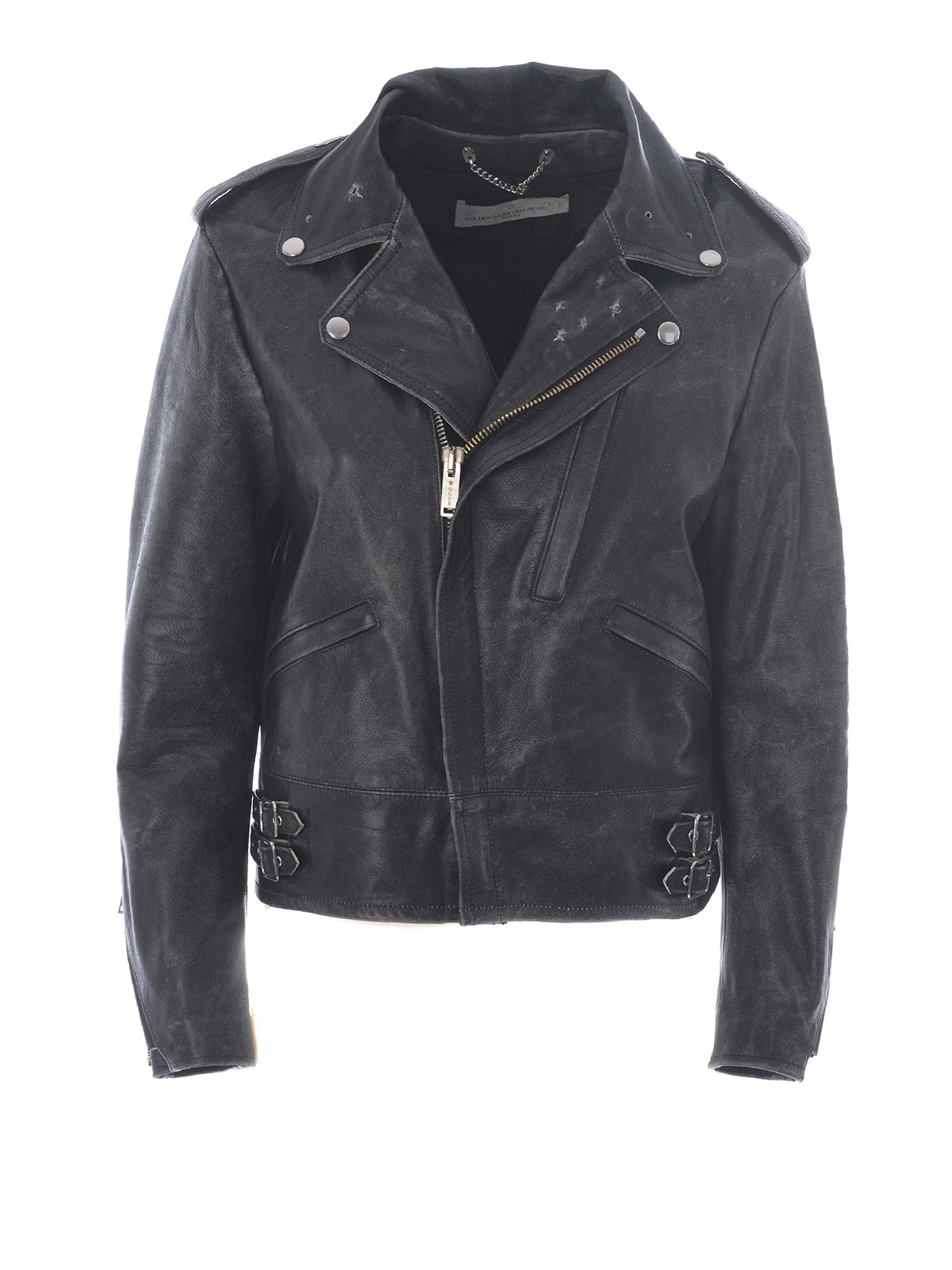 original goose leather jacket