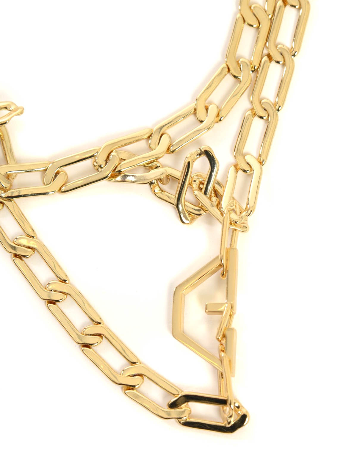 Belts Golden Goose - Gold tone chain belt - G28WA879A1GOLD | iKRIX.com