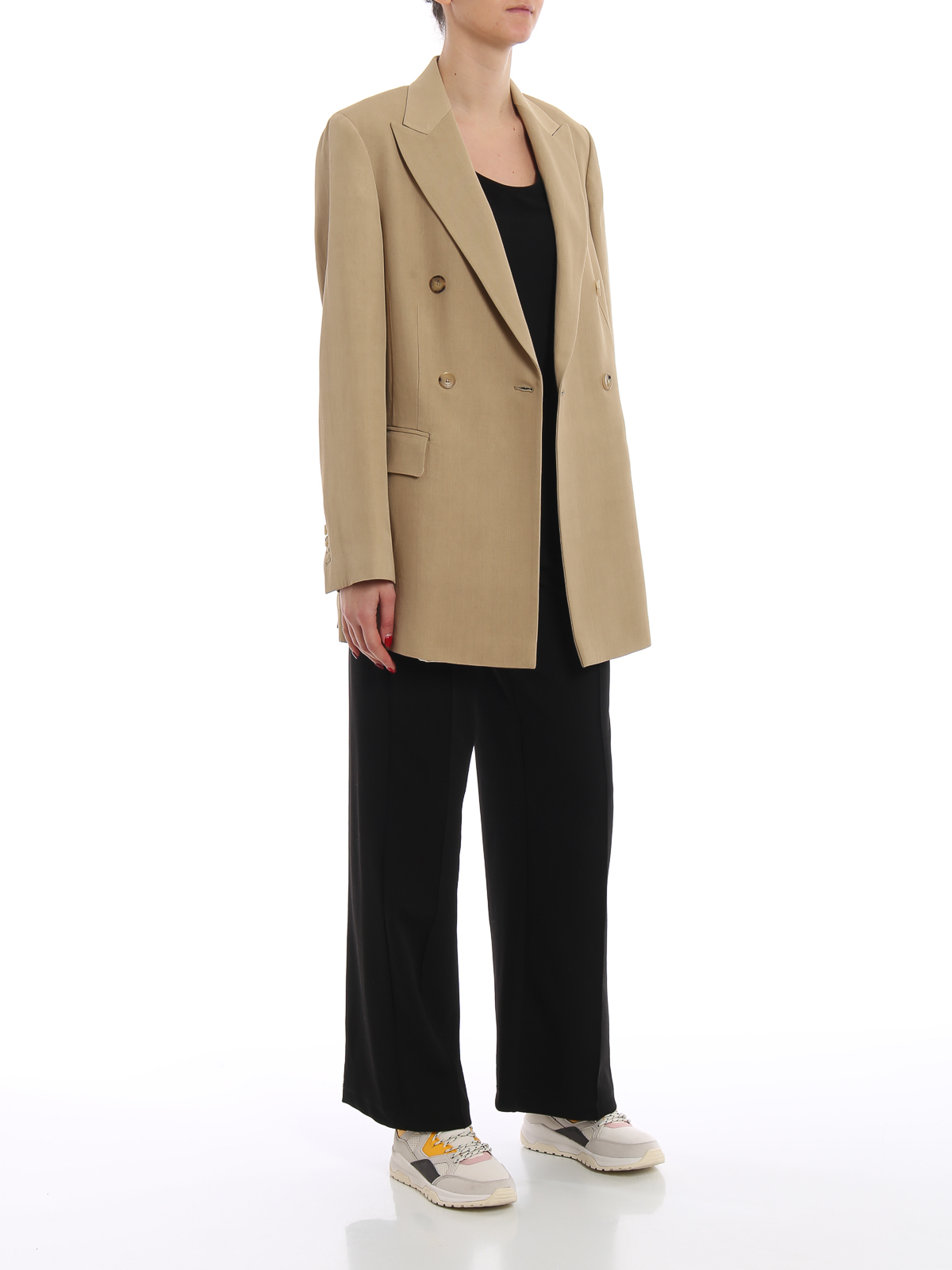 Goose - Valerie double-breasted long blazer - G34WP065A2