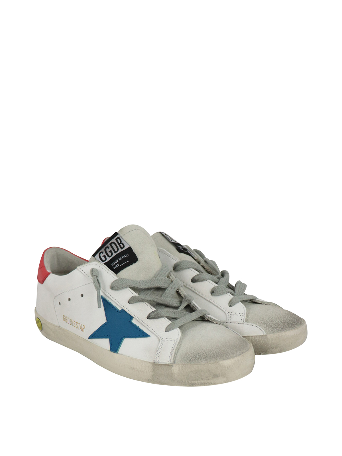 Trainers Golden Goose - Blue star Superstar sneakers - G36KS301B43001