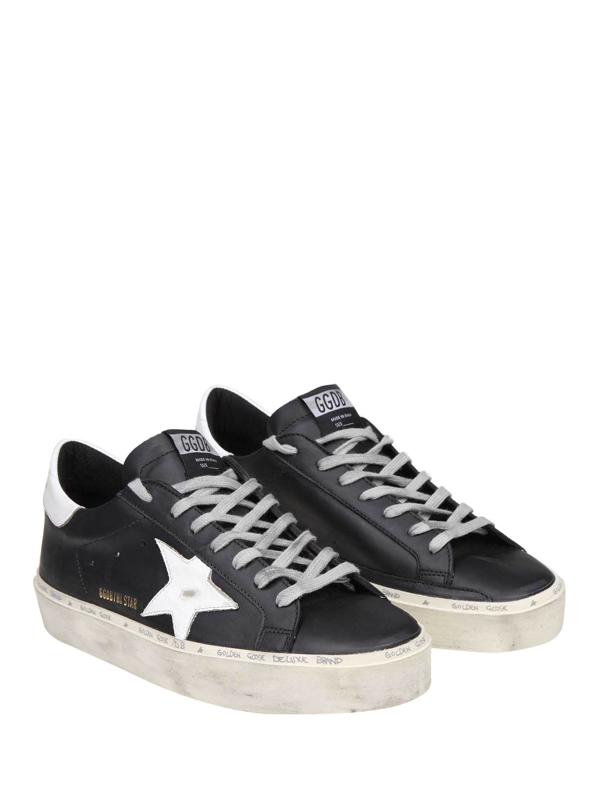 golden goose hi star black
