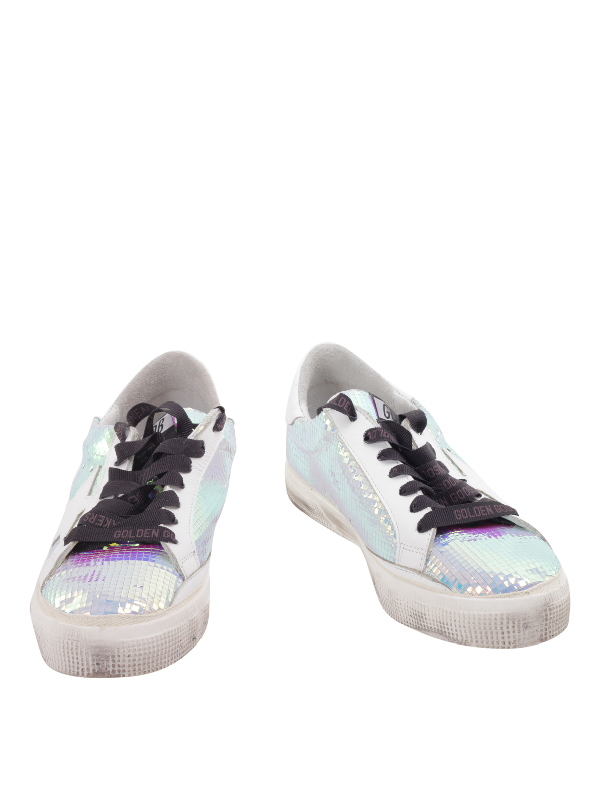 golden goose iridescent sneakers