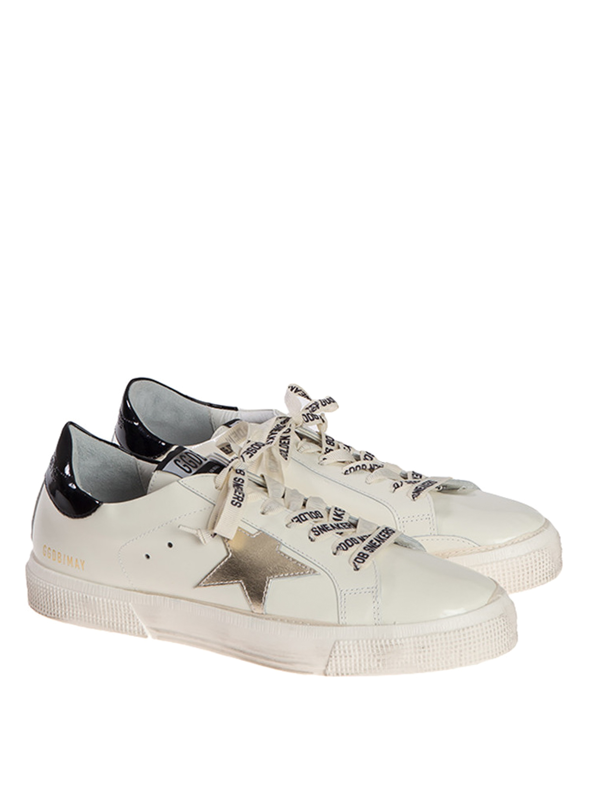 Golden Goose - May leather low sneakers G31WS12731PWF73