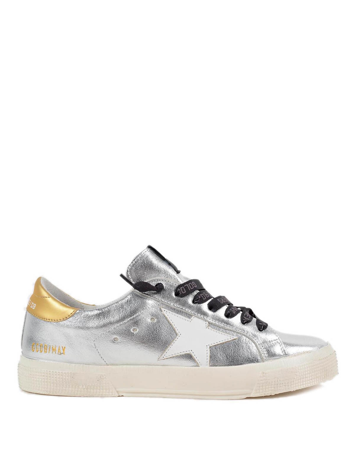 Trainers Golden Goose - May leather sneakers - G28WS127E11 | iKRIX.com