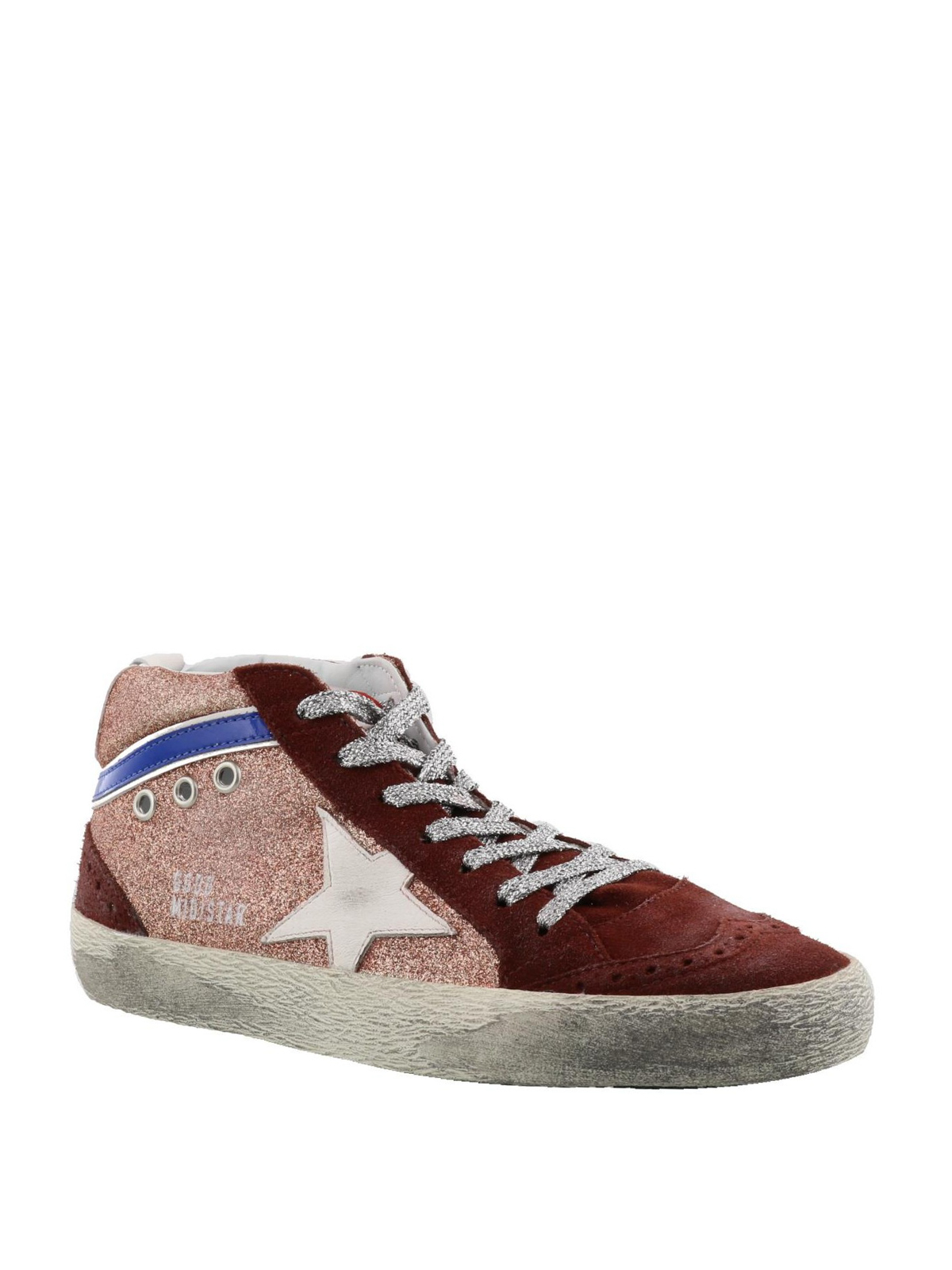 Golden Goose - Mid Star glitter and 