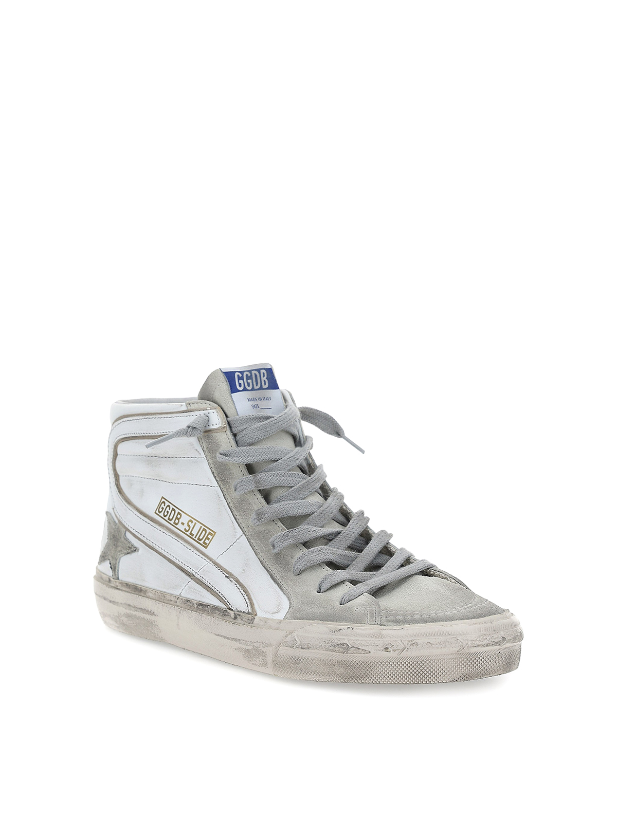 Golden Goose - Slide distressed effect sneakers - trainers ...