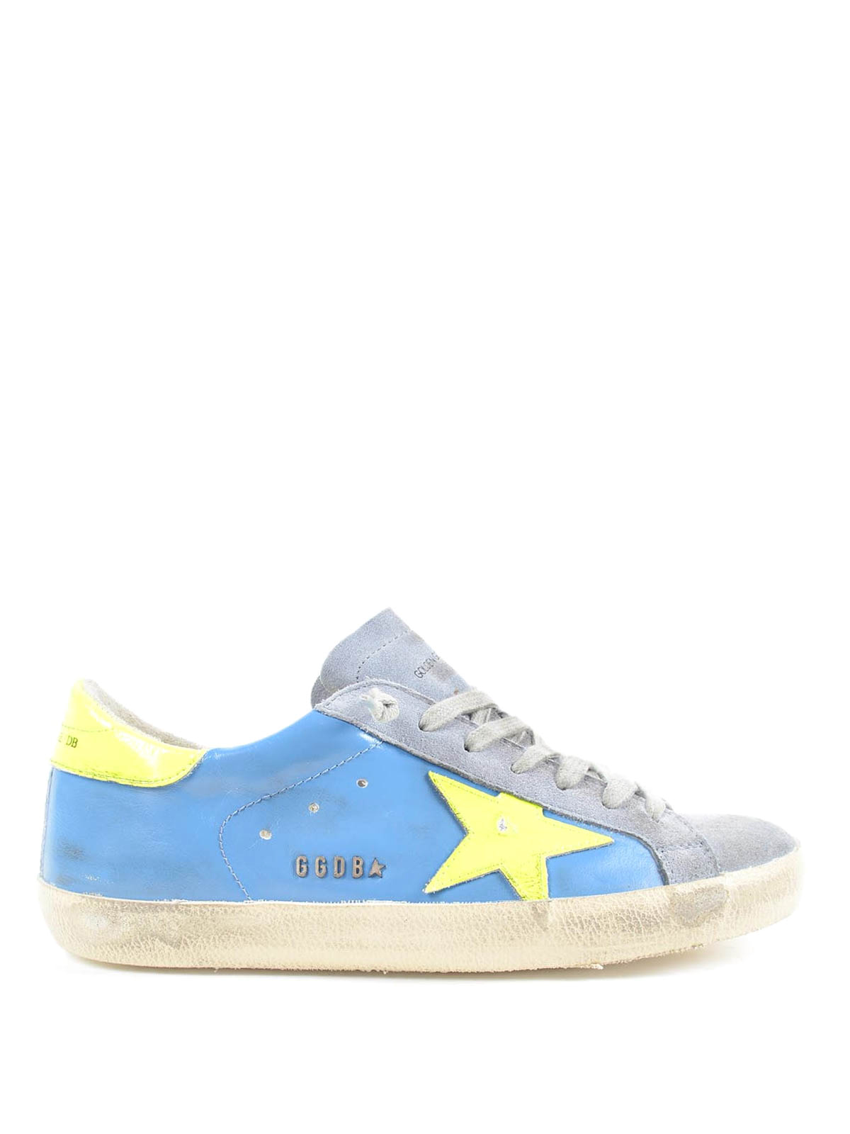 Golden Goose - Superstar fluo sneakers - Chaussures de sport ... GOLDEN GOOSE: Chaussures de sport online - Superstar fluo sneakers
