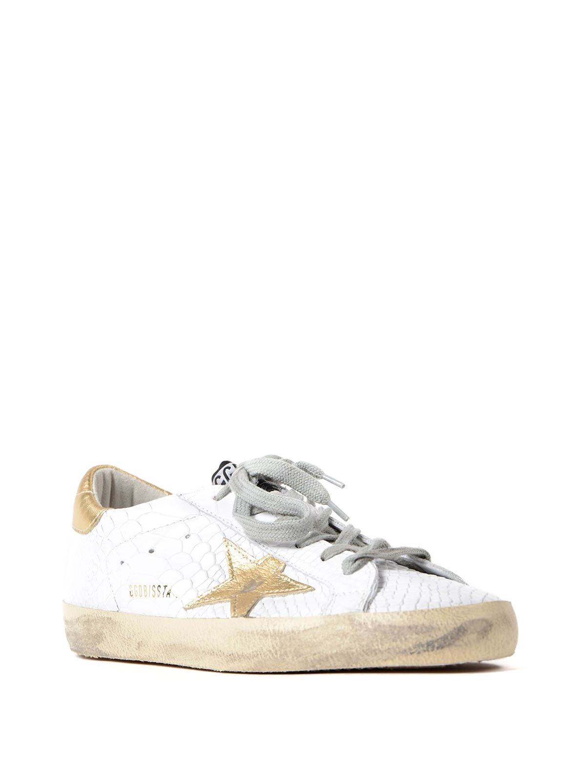 golden goose black snake sneakers