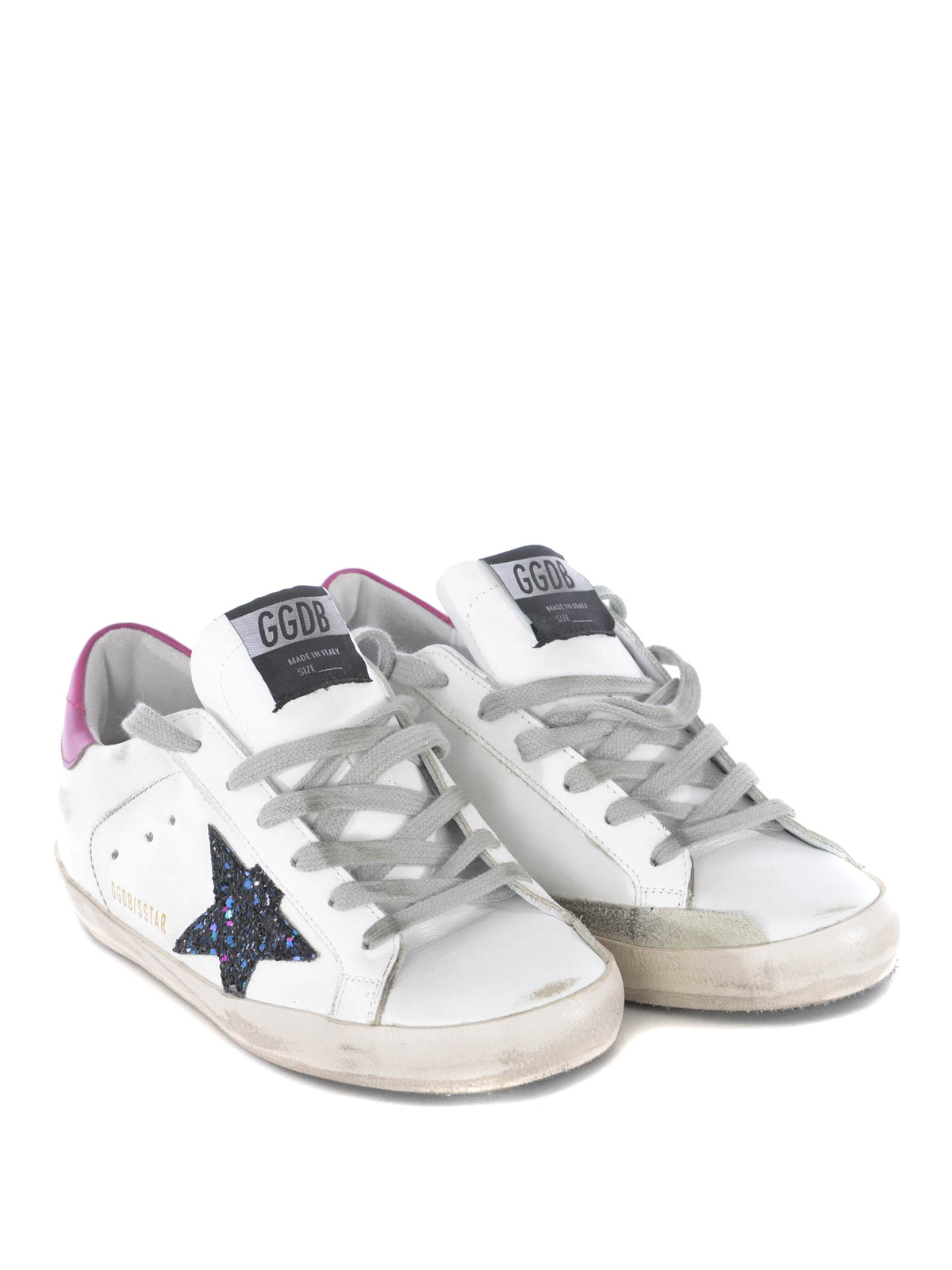 golden goose superstar sneakers glitter