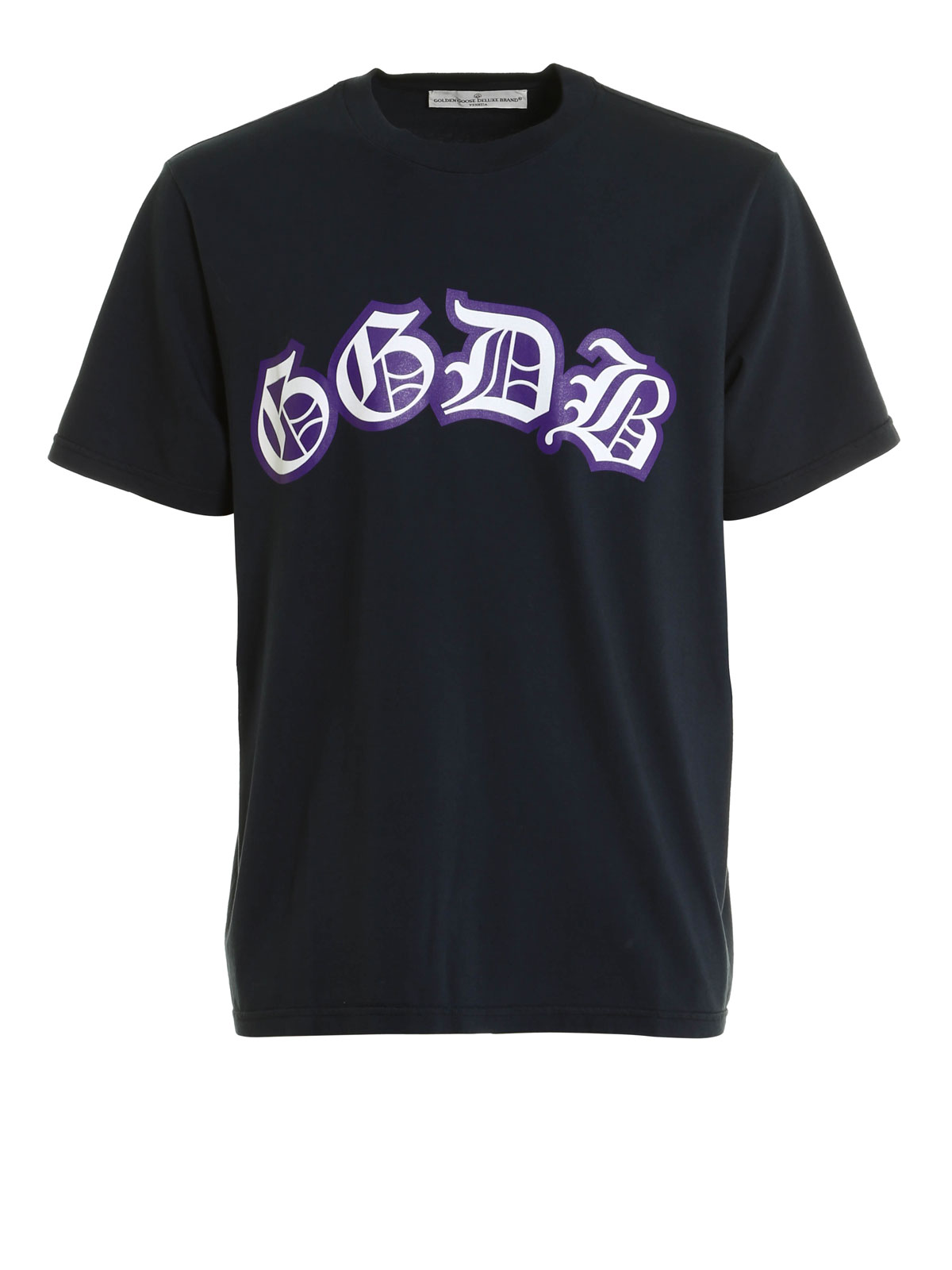 T-shirts Golden Goose - Printed cotton T-shirt - G30MP524A2 | iKRIX.com