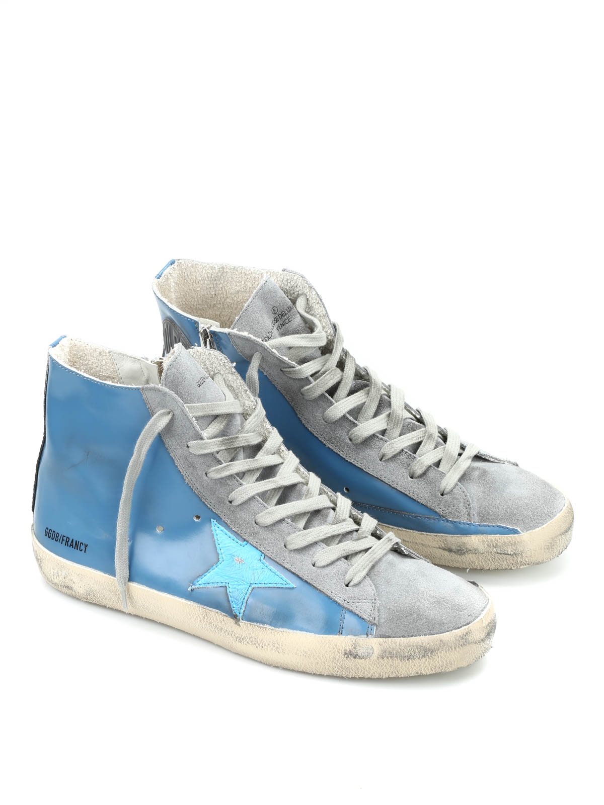 Trainers Golden Goose - Francy high-top leather sneakers - G28MS591E33