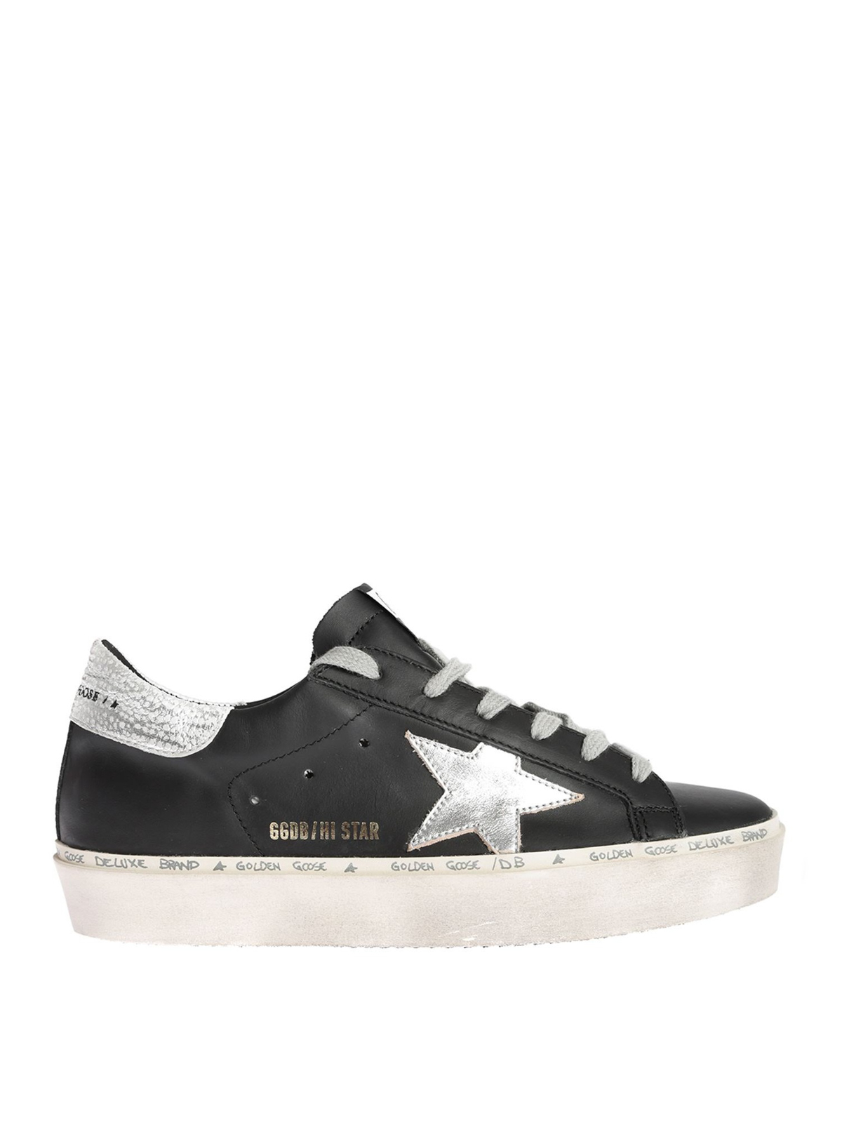 Golden Goose - Hi Star sneakers with laminated inserts - trainers ...