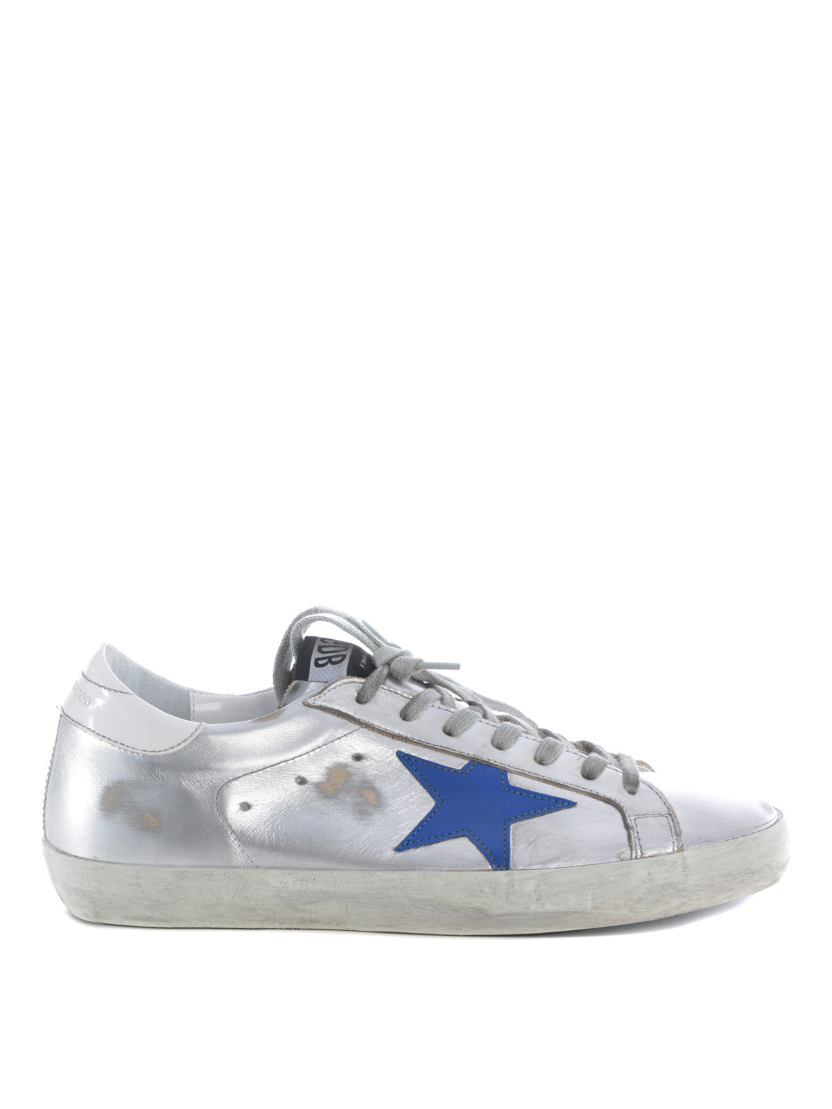 metallic golden goose sneakers