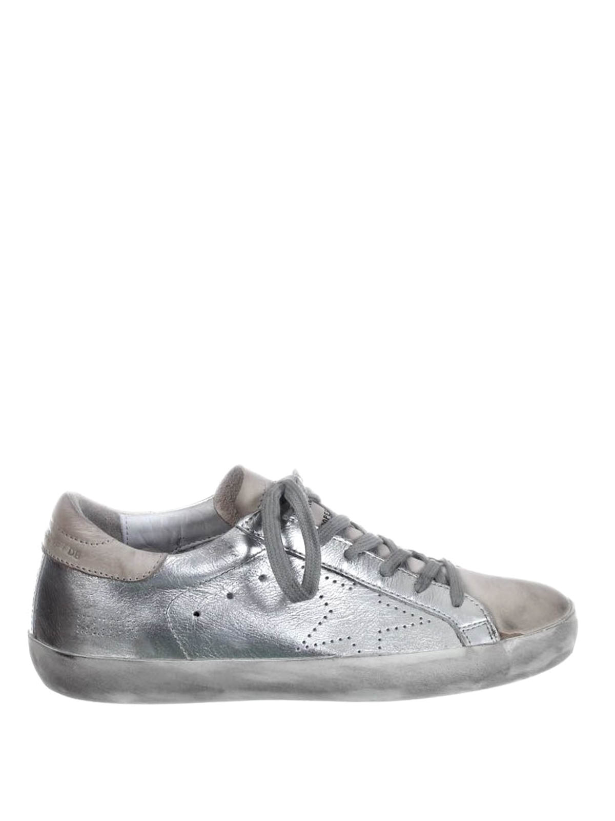 Trainers Golden - Superstar laminated silver