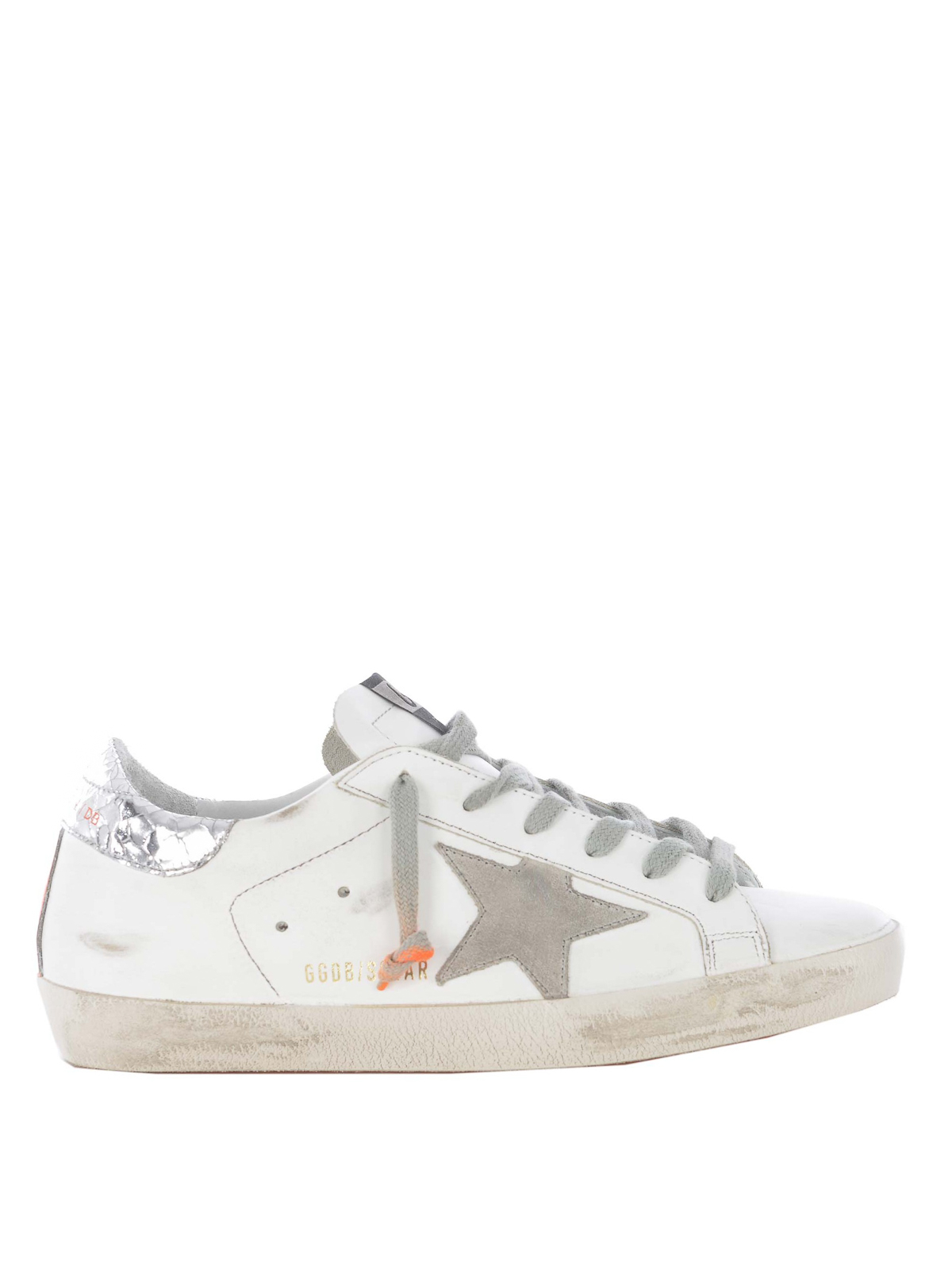 golden goose silver superstar sneakers