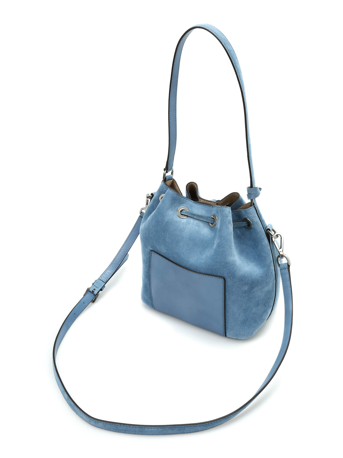 michael kors bucket bag blue