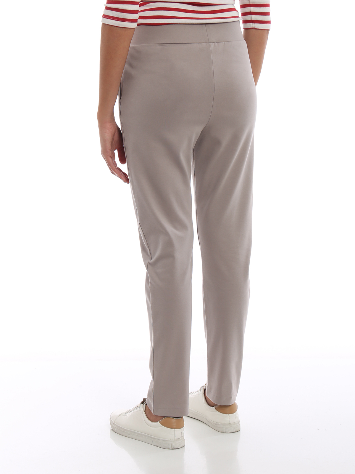 Paolo Fiorillo トラックスーツ ボトムス ベージュ スウェットパンツ