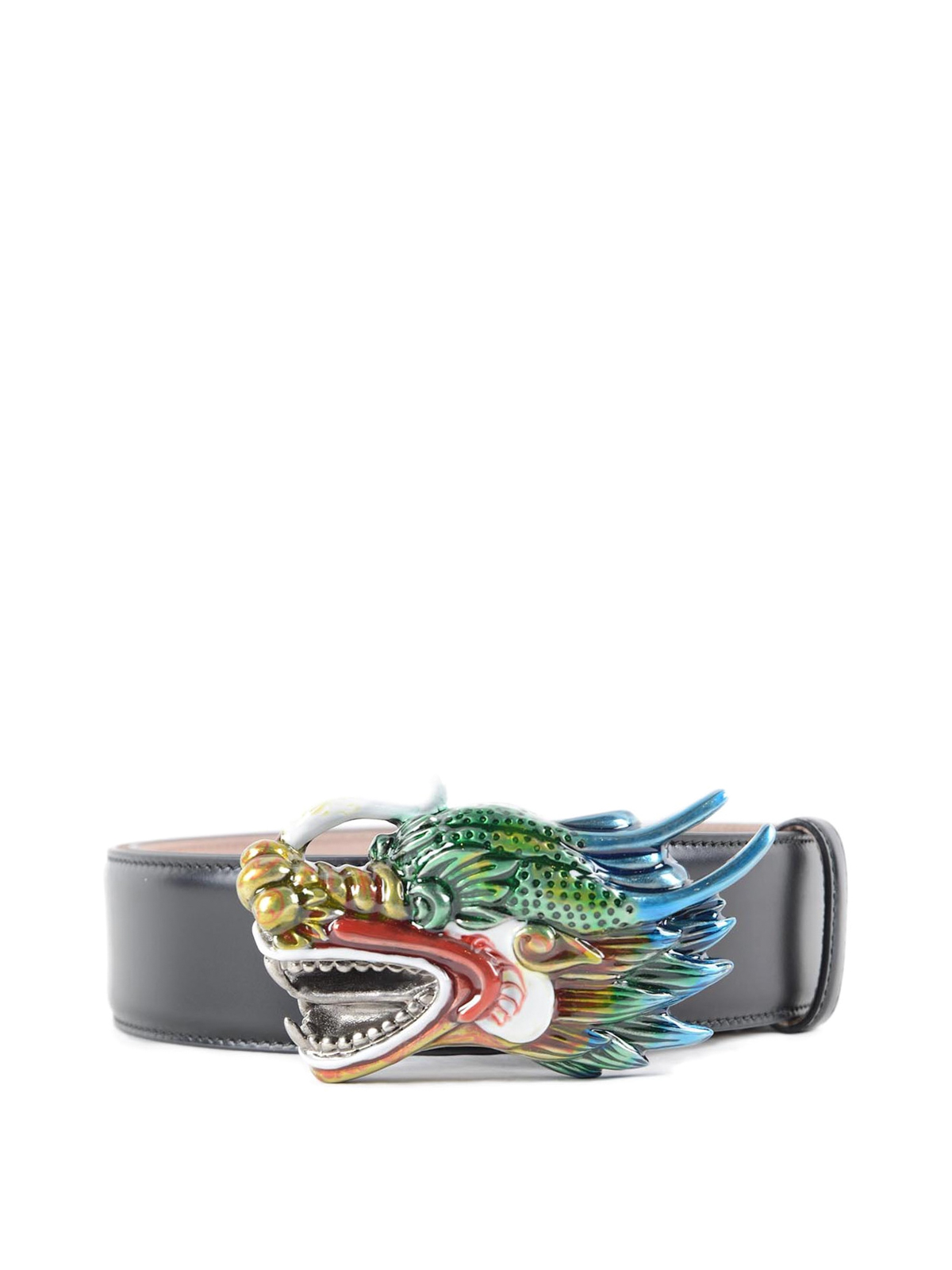 Belts Gucci - Dragon buckle belt - 458960DT9AS9343 | Shop online at iKRIX