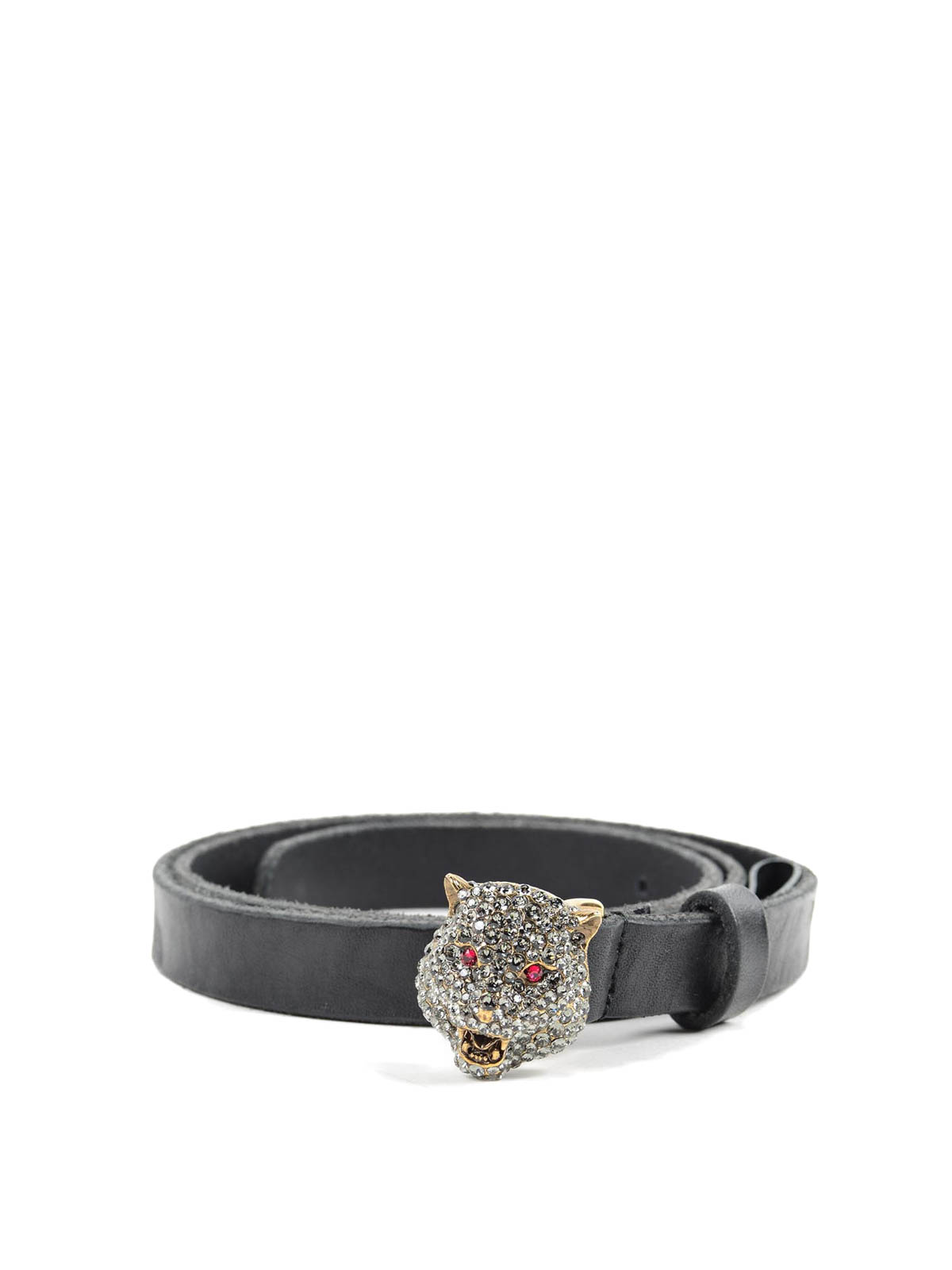 Gucci - Feline buckle belt - belts - 422107CVEET8181