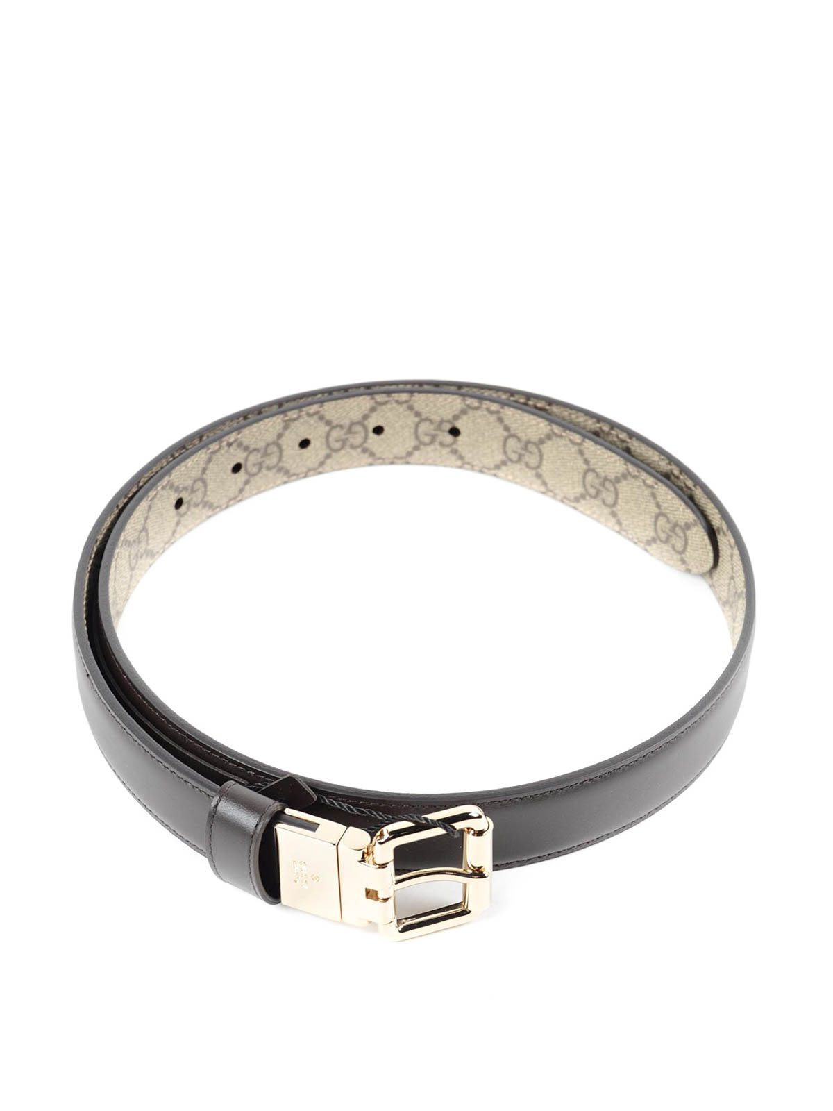 gucci supreme reversible belt
