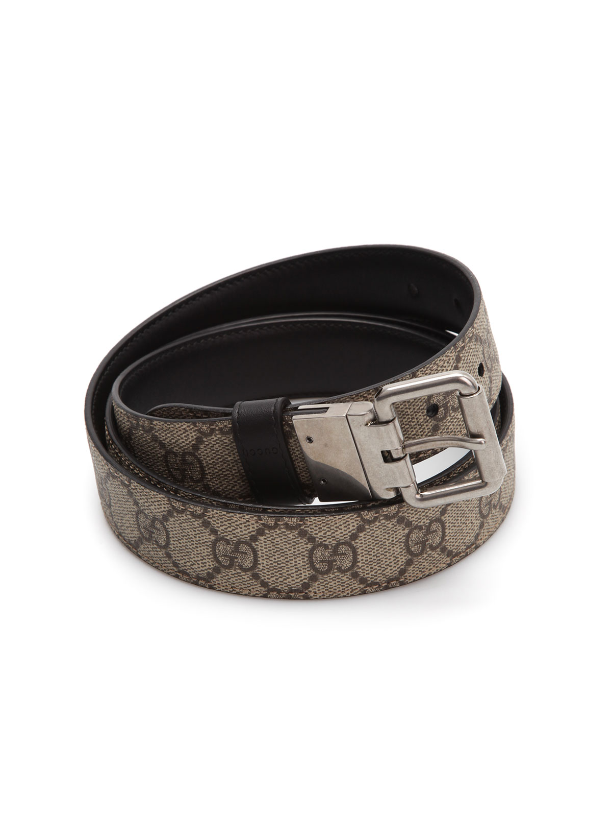Gucci - Reversible GG Supreme belt - belts - 387035 BTTAN 8775