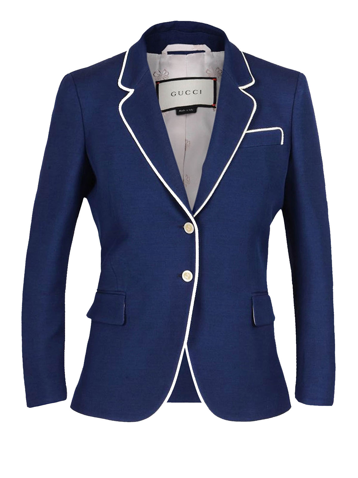  Gucci  Contrasting piping blazer  blazers  