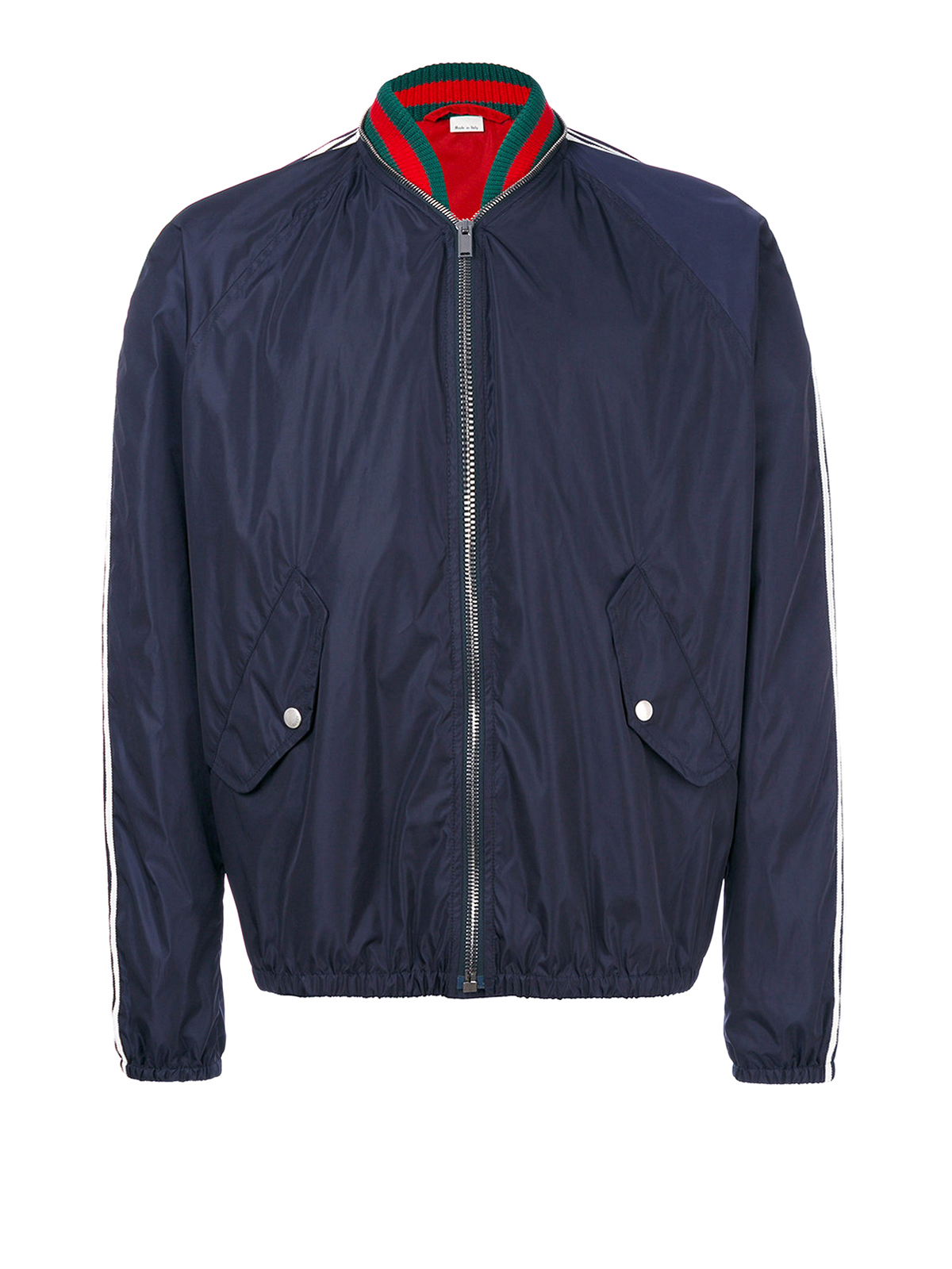 Bombers Gucci - Nylon Web detailed bomber jacket - 474289Z96874962