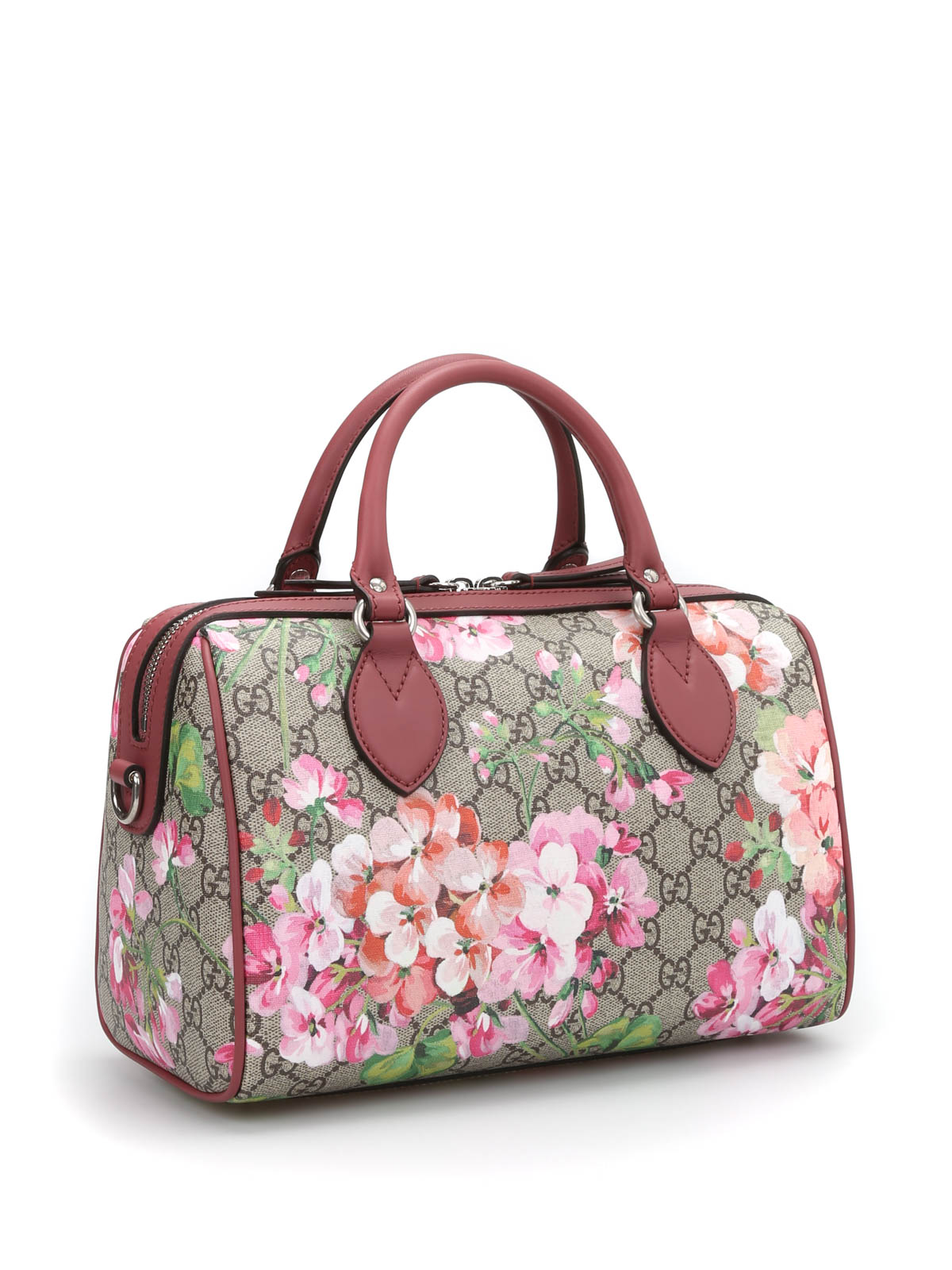Blooms GG Supreme top handle bag by Gucci - bowling bags | Shop online at 0