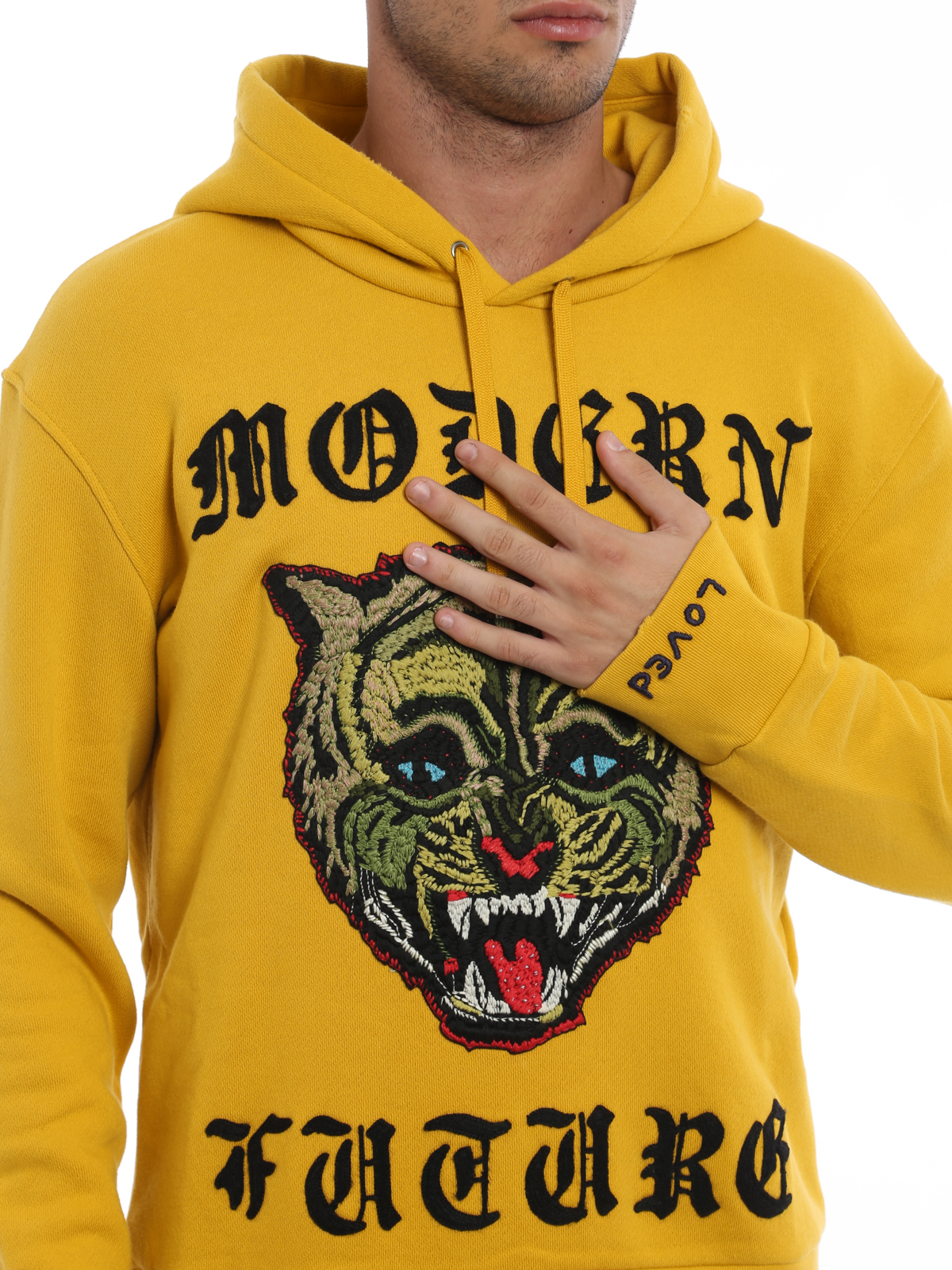 Selección conjunta Sympton Del Sur Sweatshirts & Sweaters Gucci - Angry Cat cotton hoodie - 475374X9B087520