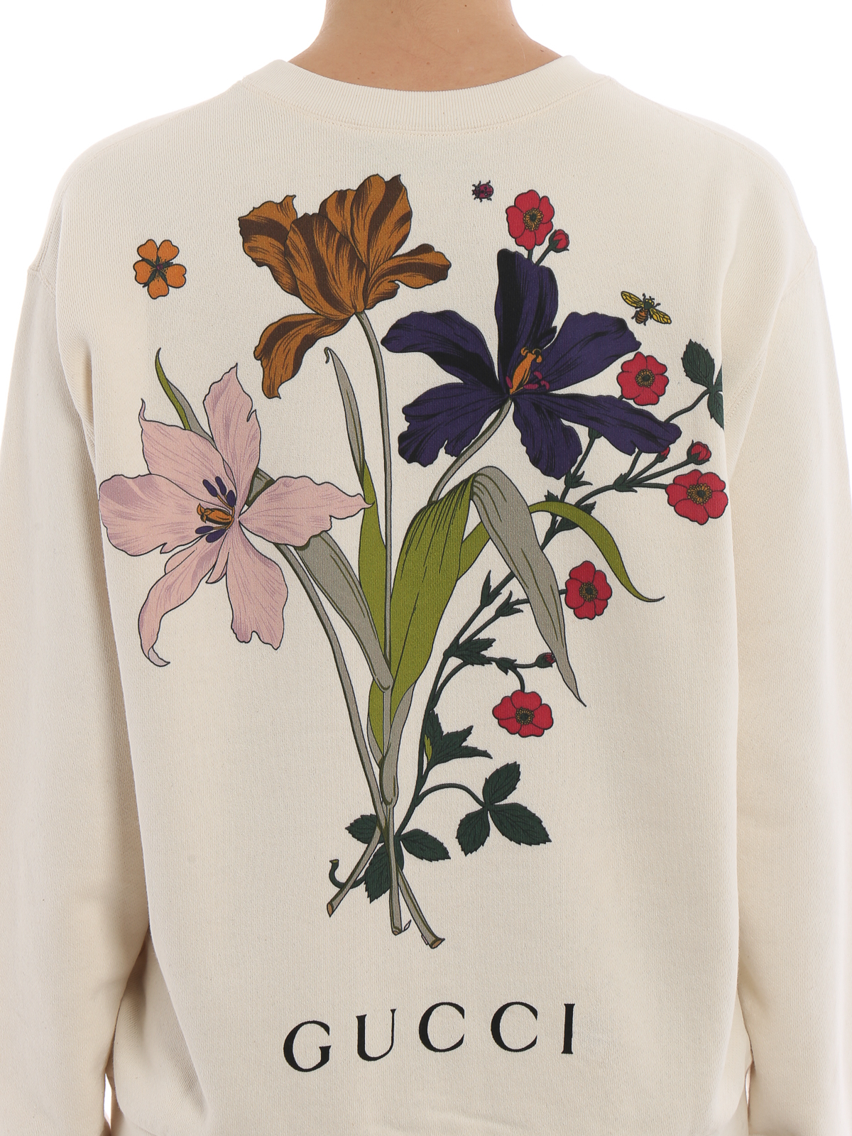 gucci flower sweatshirt