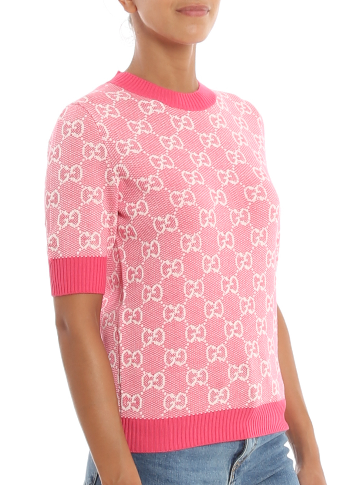 gg cotton wool piquet top