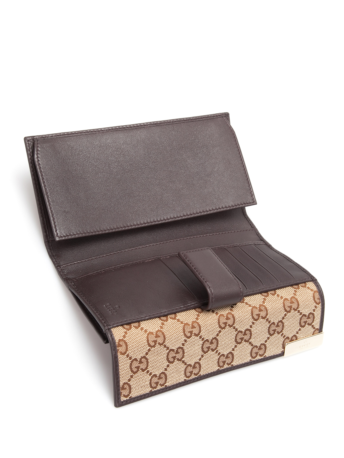 Gucci - GG canvas continental wallet - wallets & purses - 257012 FAFXG 9643