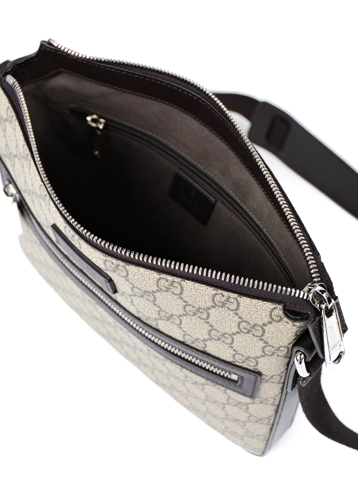 Gucci - GG Supreme canvas messenger bag - shoulder bags - 406410KHN7N8502