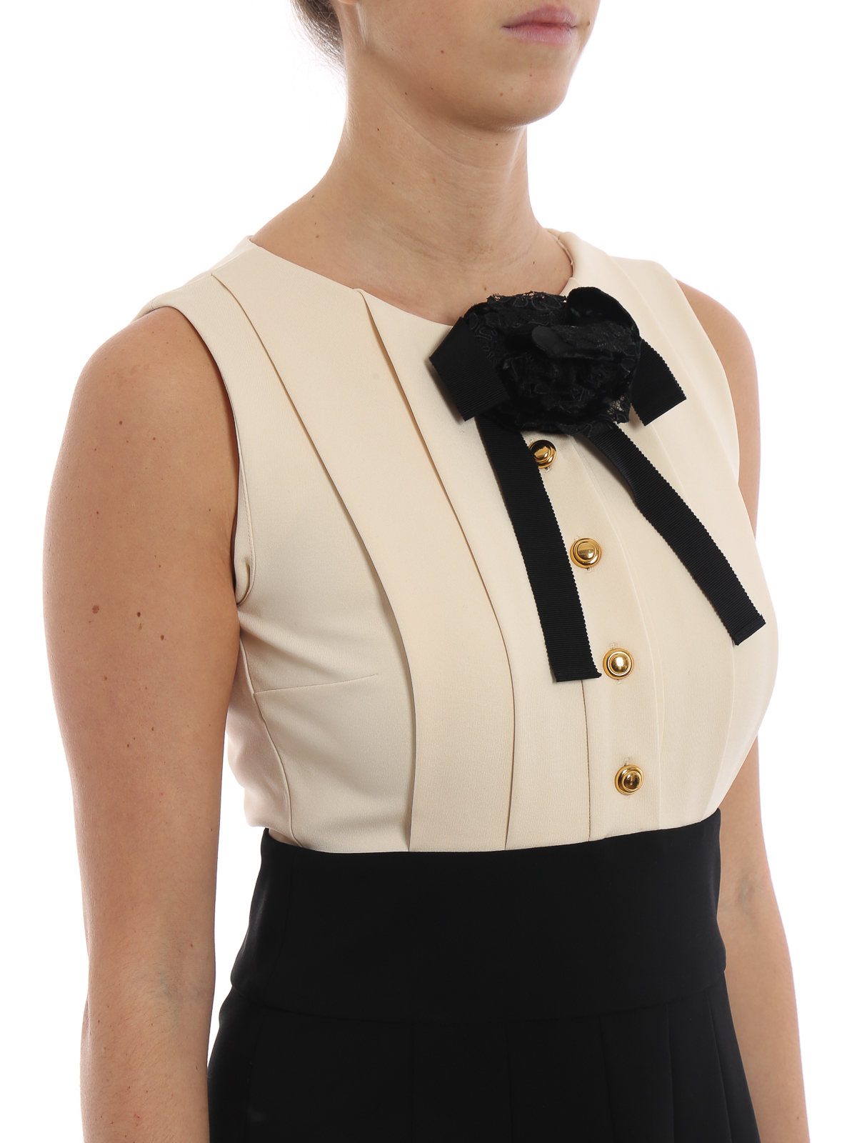 gucci pleated dress