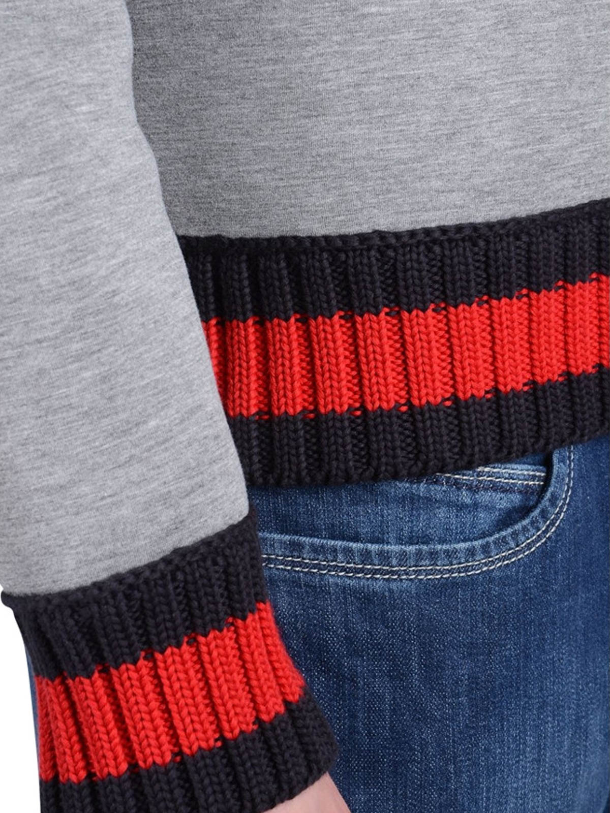 Sweatshirts & Sweaters Gucci - Web detail edges sweater - 408239X64571018