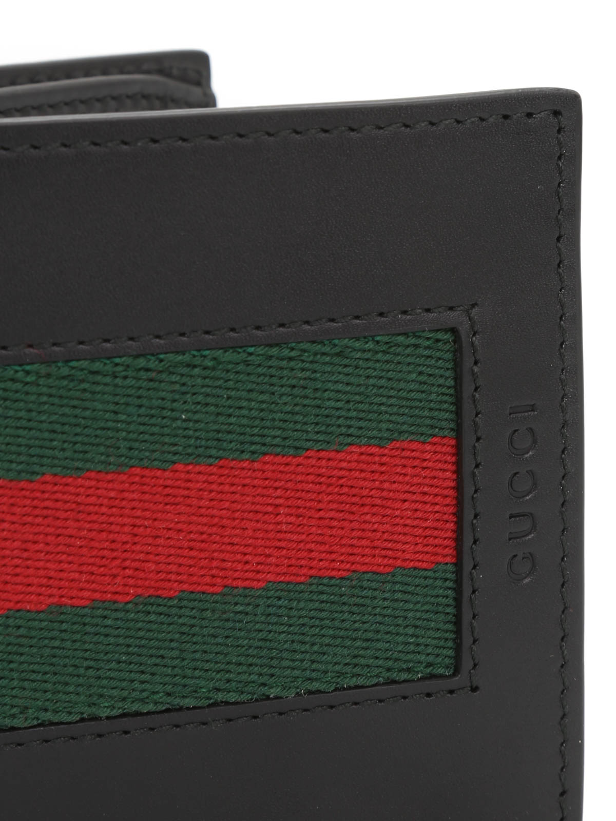 Bediening mogelijk aankomen Oom of meneer Wallets & purses Gucci - Web leather wallet - 408827CVL1N1060 | iKRIX.com