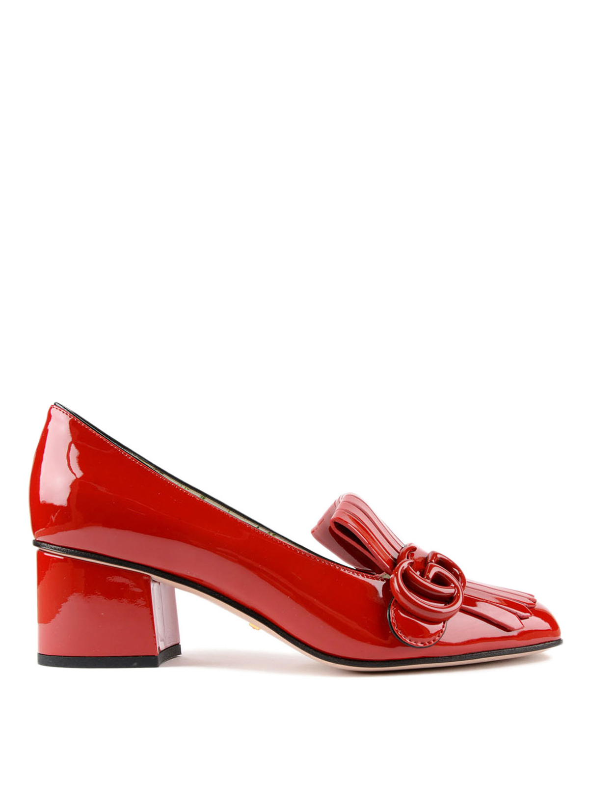 Gucci - Marmont patent leather pumps 