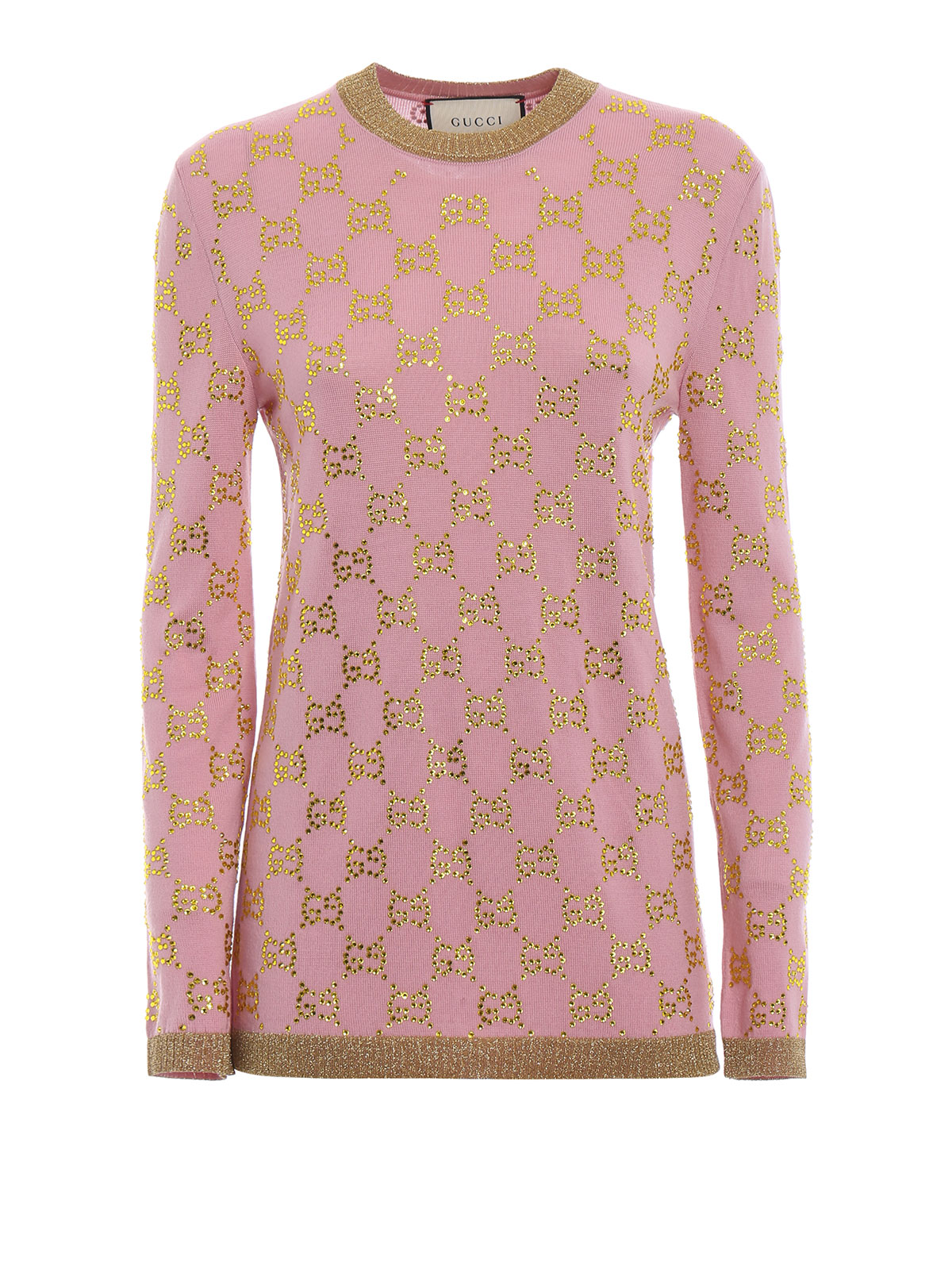 Suéteres con cuello pico Gucci - Suéter Cuello Redondo - Gg -  539722X956A5184